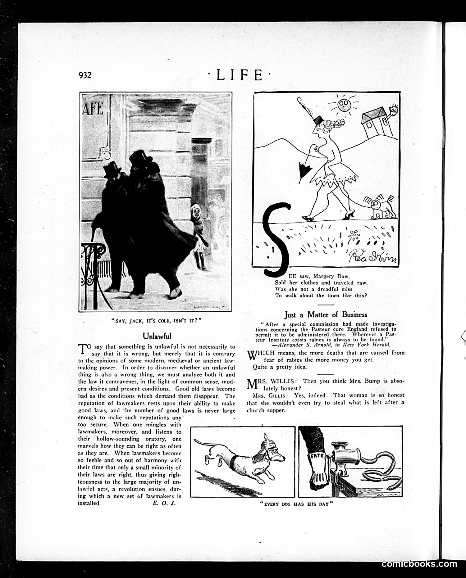 Life — November 26, 1914 — page 8: Life, 1914-11-26