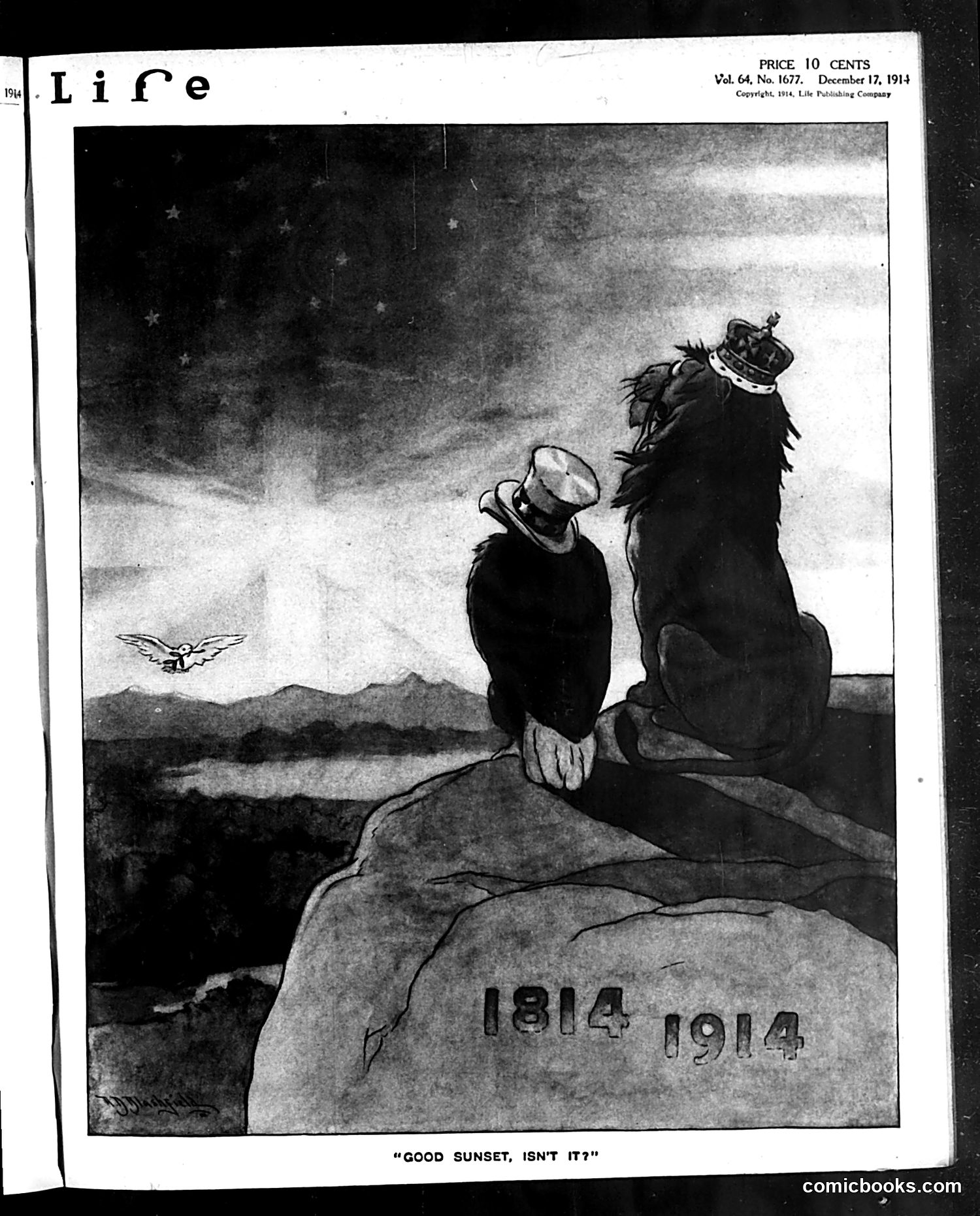 Life — December 17, 1914 — page 1: Life, 1914-12-17