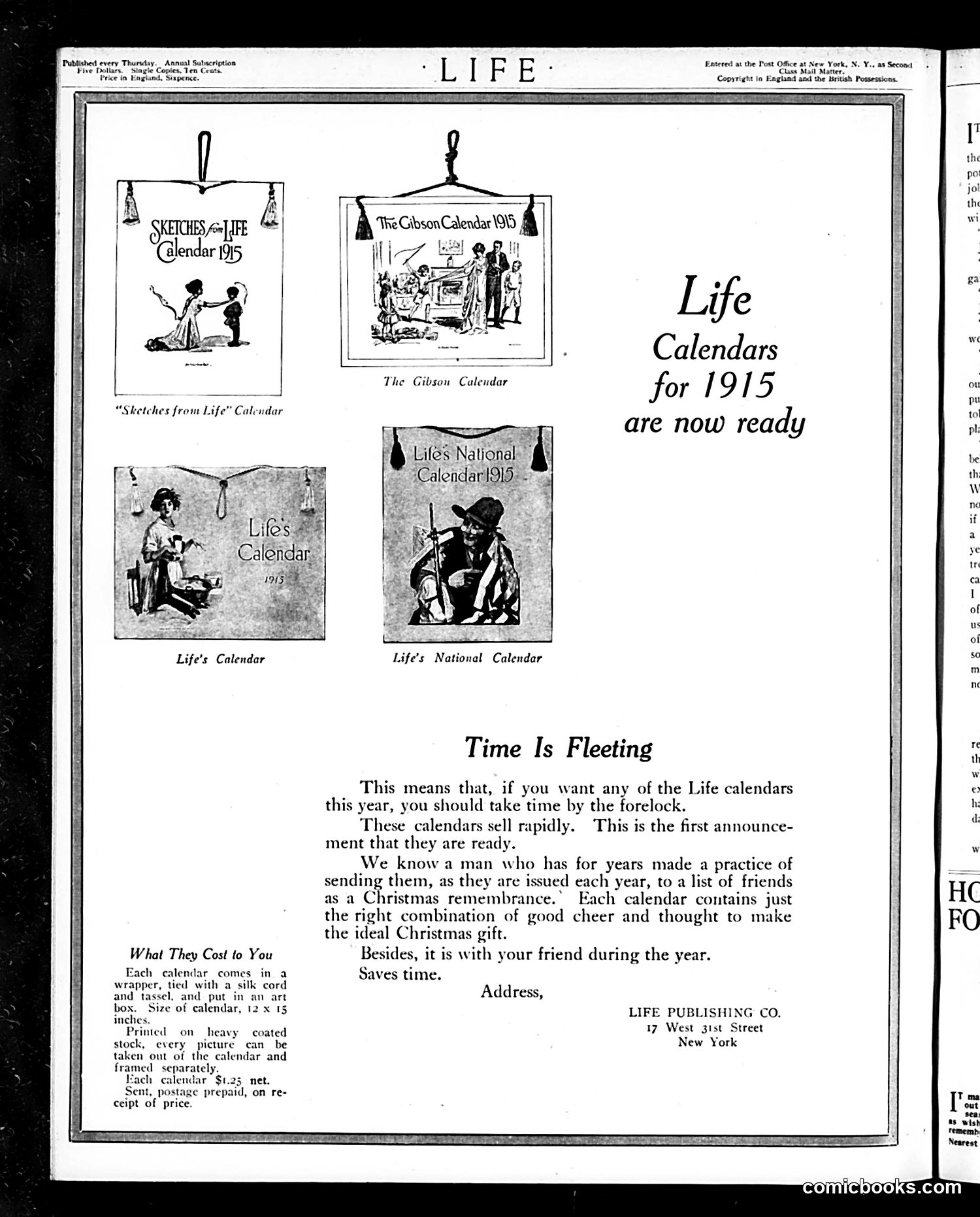 Life — December 24, 1914 — page 2: Life, 1914-12-24