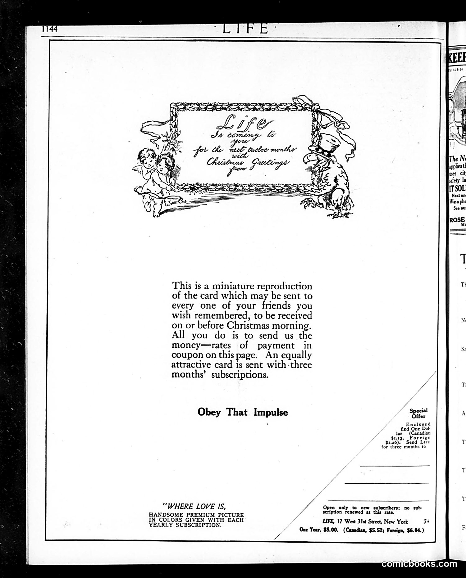 Life — December 24, 1914 — page 4: Life, 1914-12-24