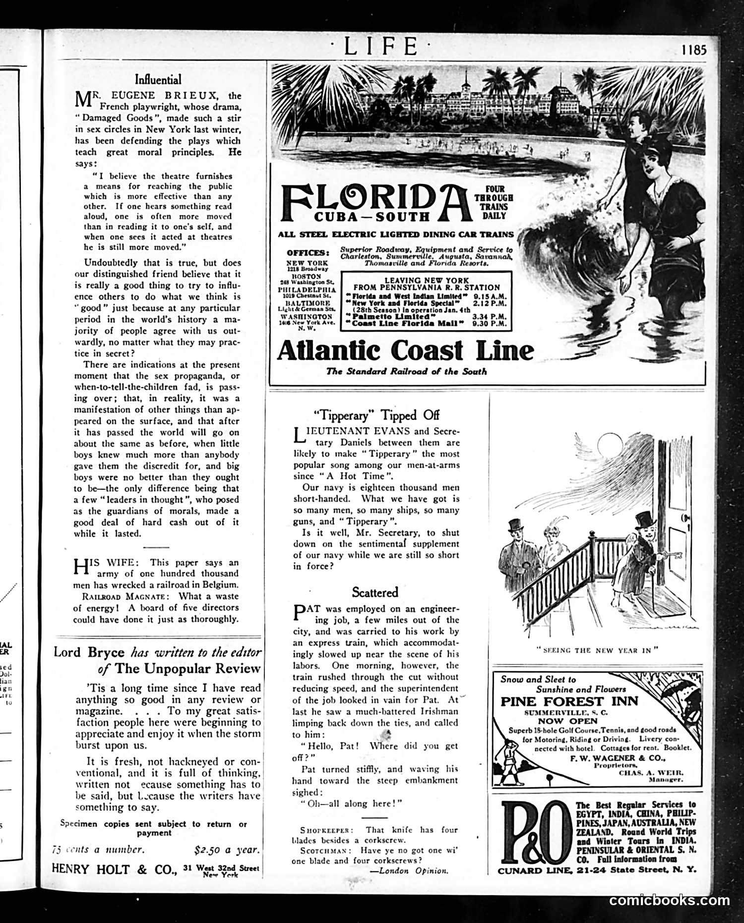 Life — December 31, 1914 — page 5: Life, 1914-12-31