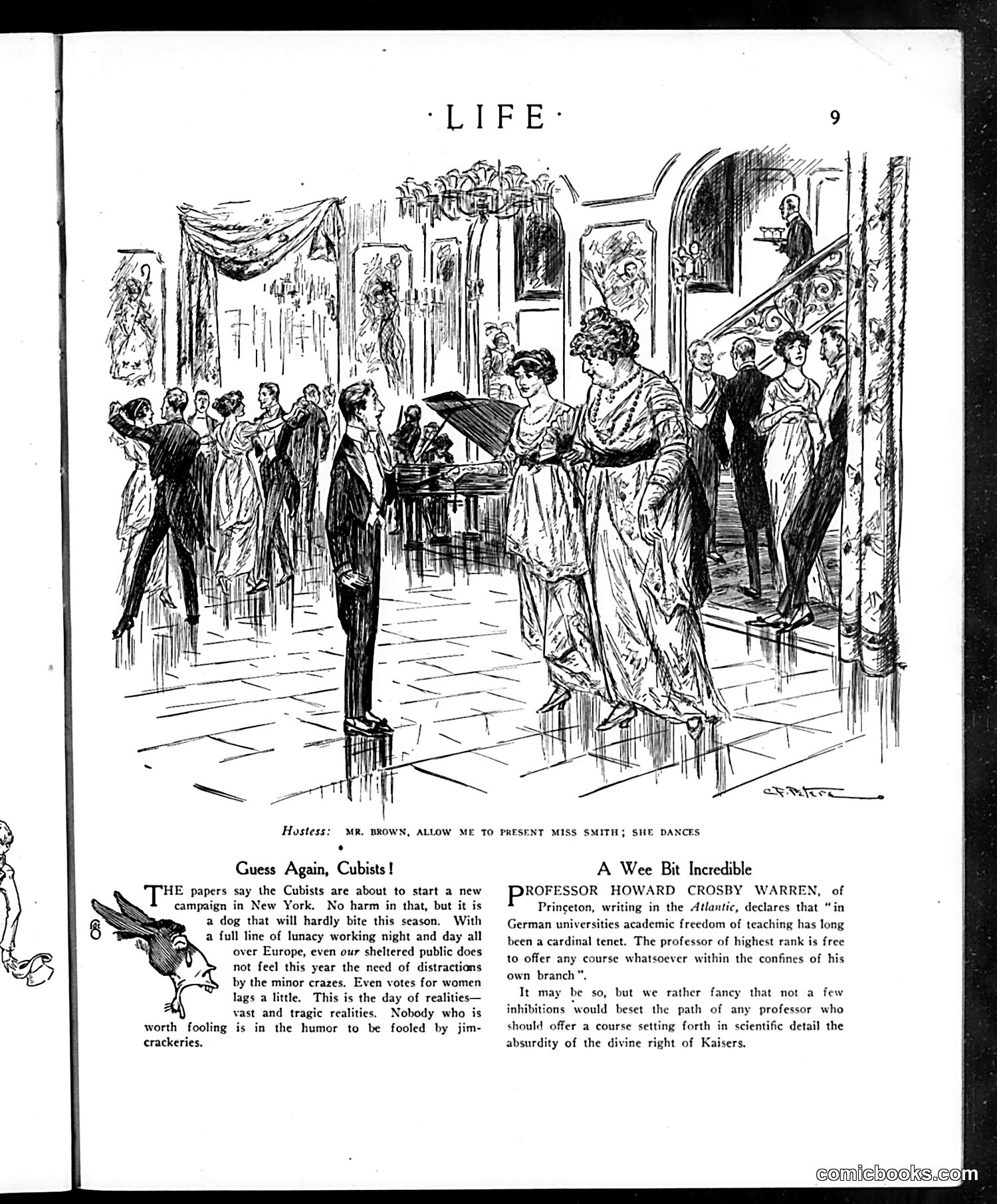 Life — January 7, 1915 — page 9: Life, 1915-01-07