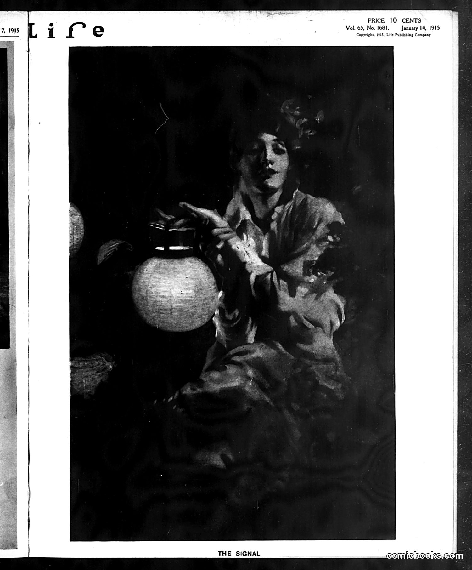 Life — January 14, 1915 — page 1: Life, 1915-01-14