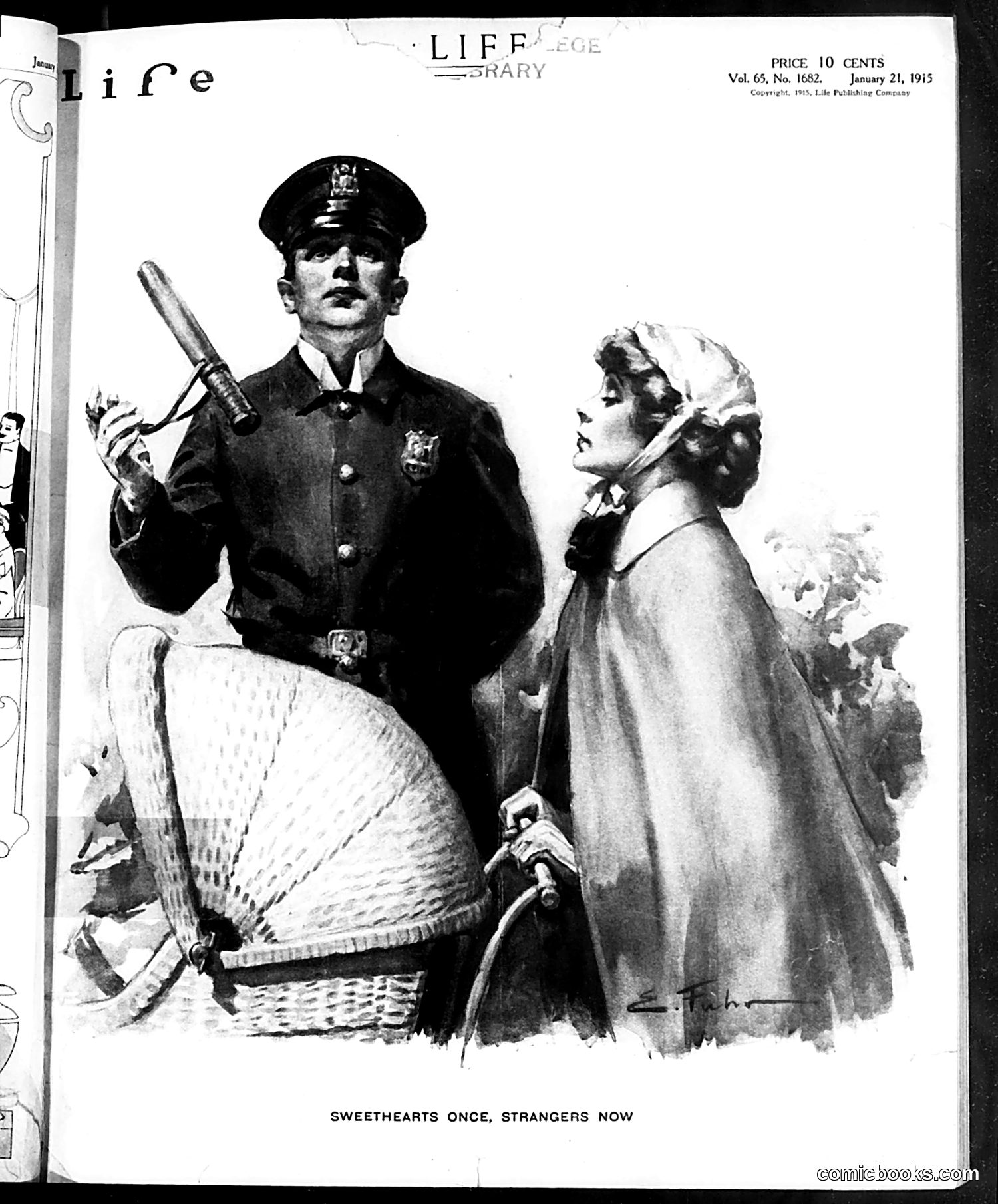 Life — January 21, 1915 — page 1: Life, 1915-01-21