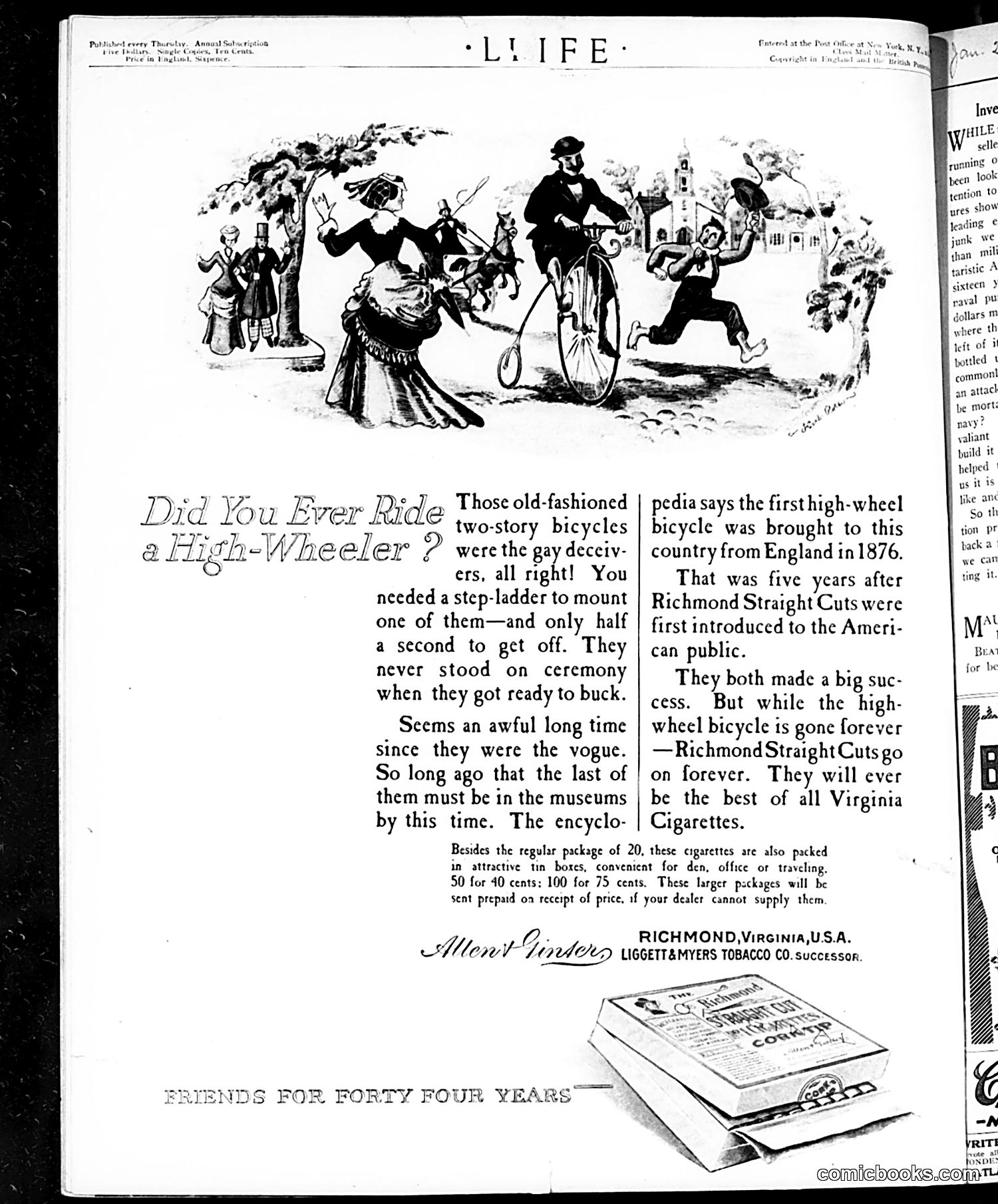 Life — January 21, 1915 — page 2: Life, 1915-01-21
