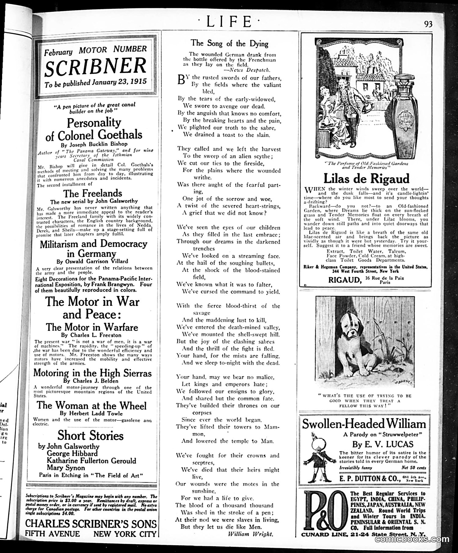 Life — January 21, 1915 — page 5: Life, 1915-01-21