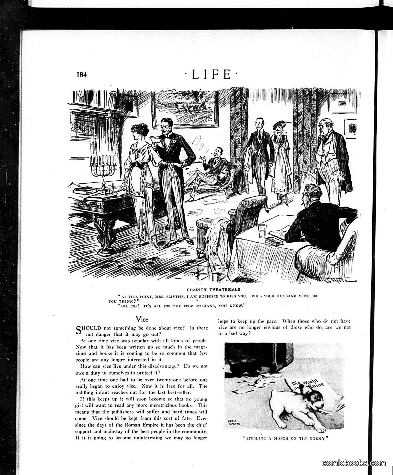 Life — February 4, 1915 — page 12: Life, 1915-02-04