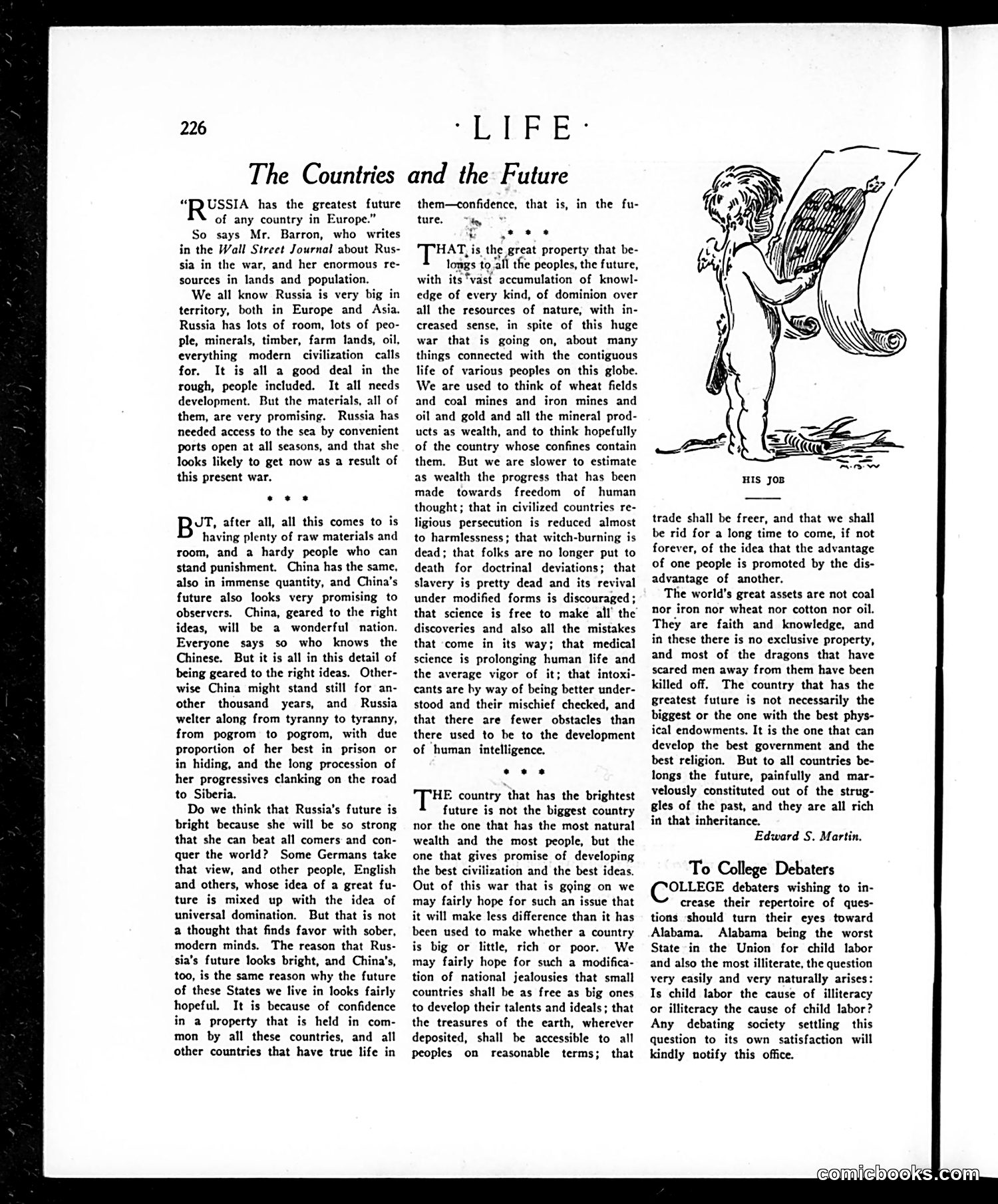 Life — February 11, 1915 — page 10: Life, 1915-02-11