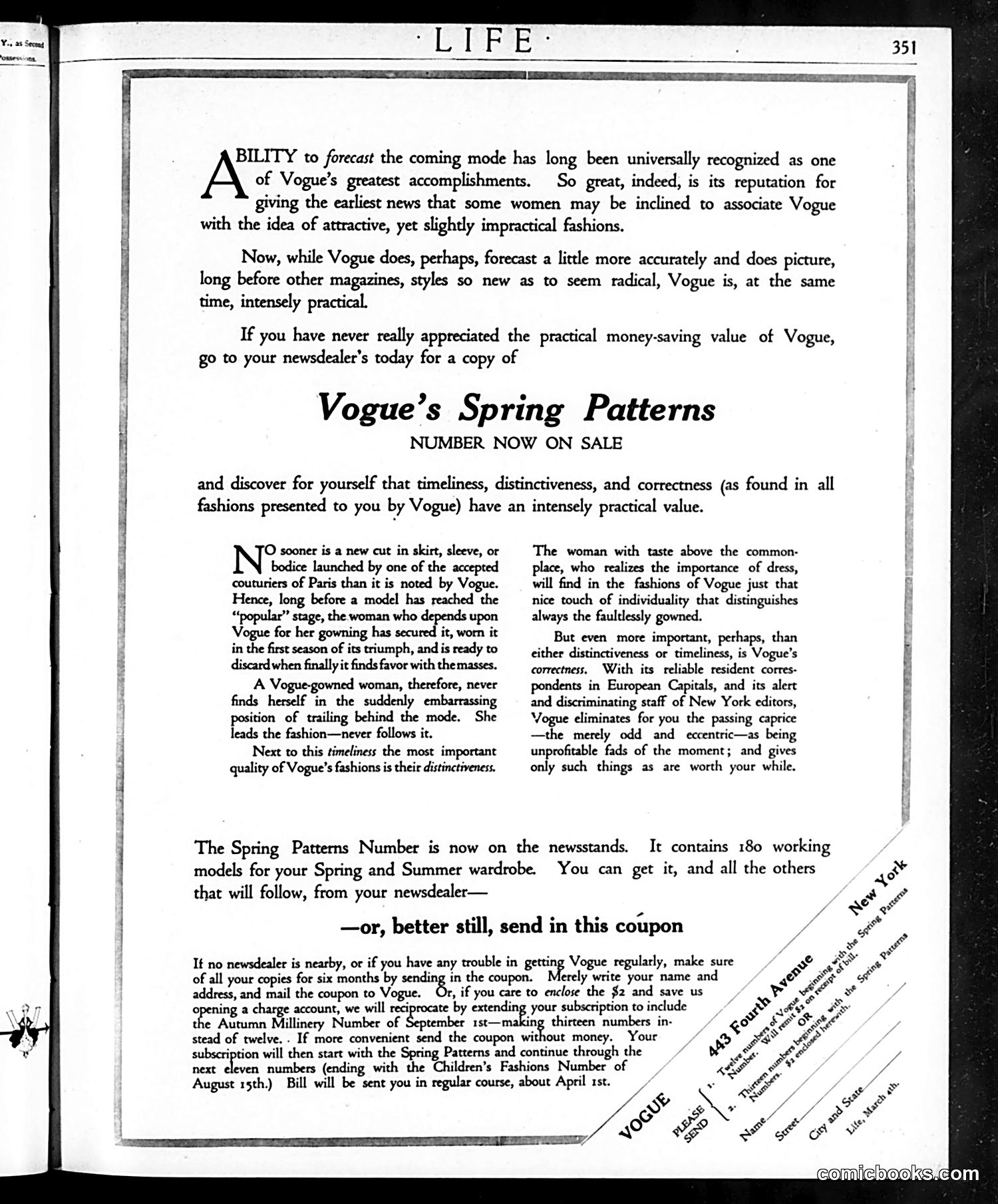 Life — March 4, 1915 — page 3: Life, 1915-03-04