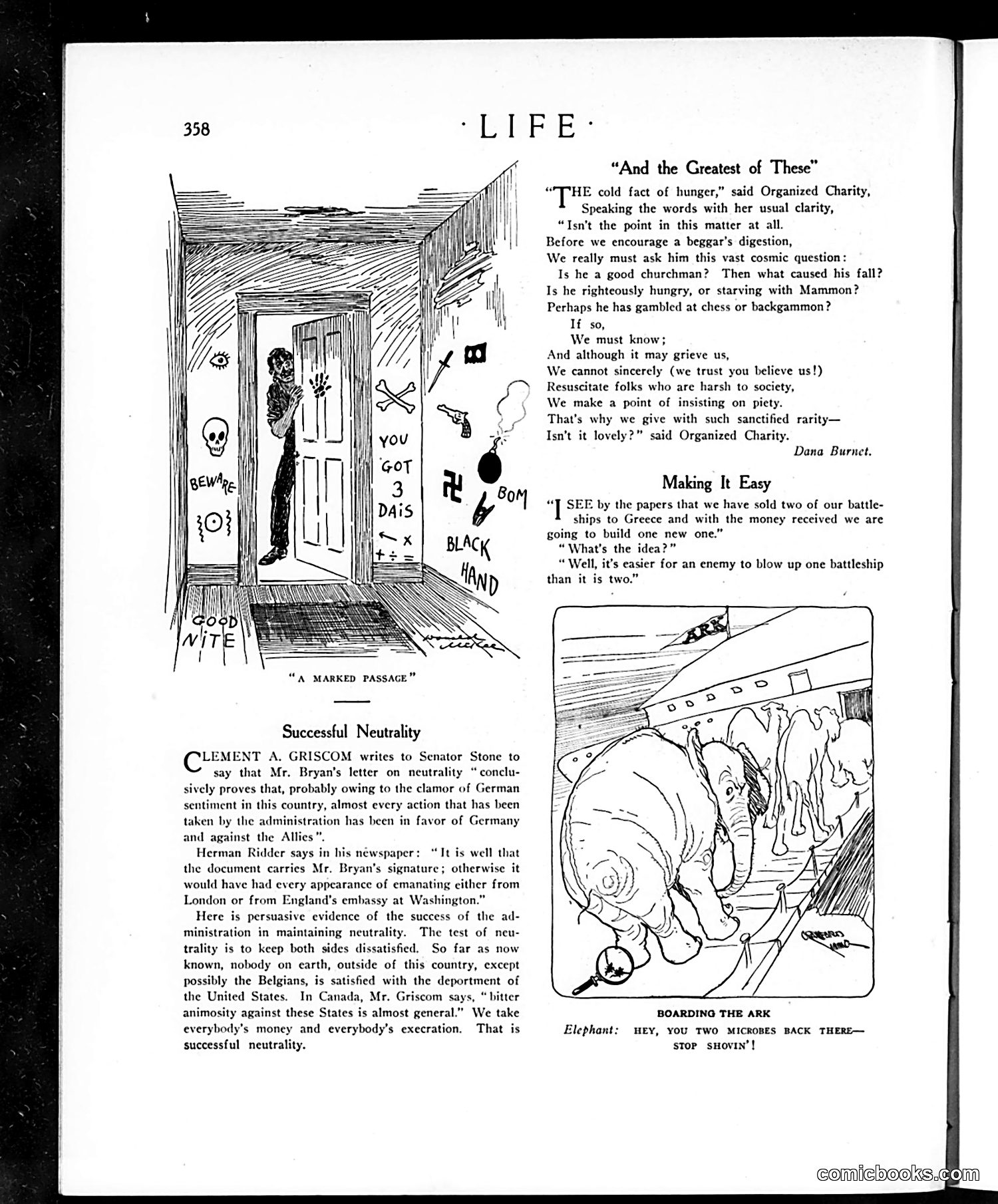 Life — March 4, 1915 — page 10: Life, 1915-03-04