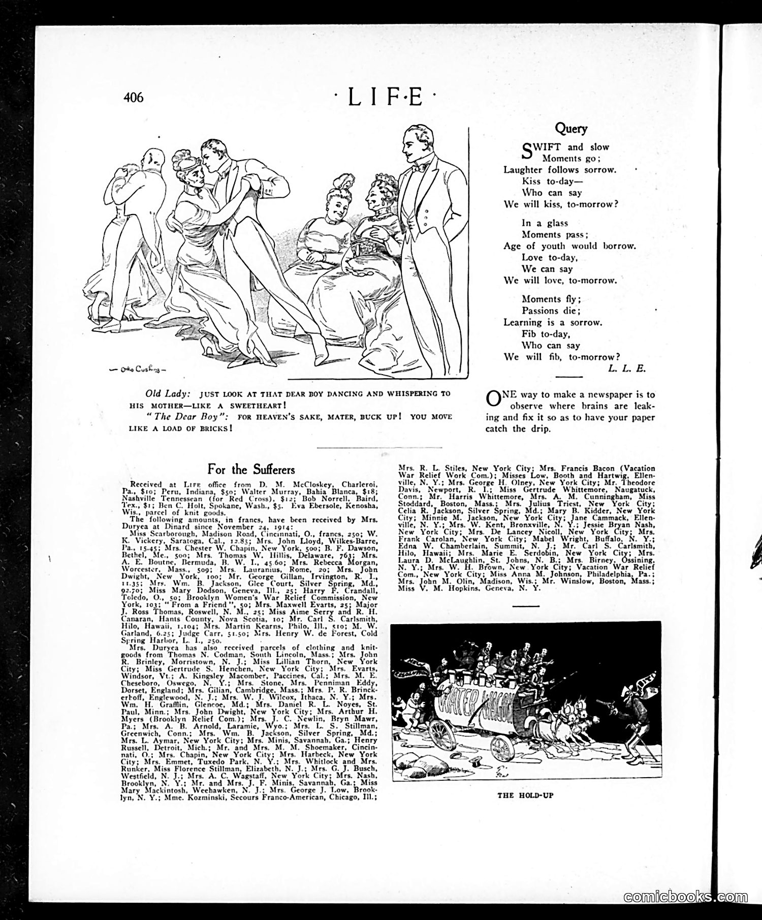 Life — March 11, 1915 — page 10: Life, 1915-03-11