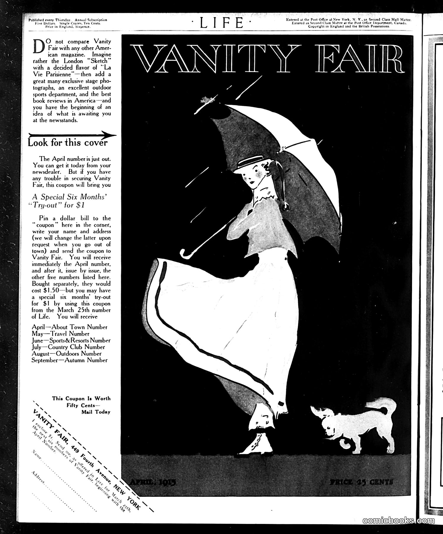 Life — March 25, 1915 — page 2: Life, 1915-03-25