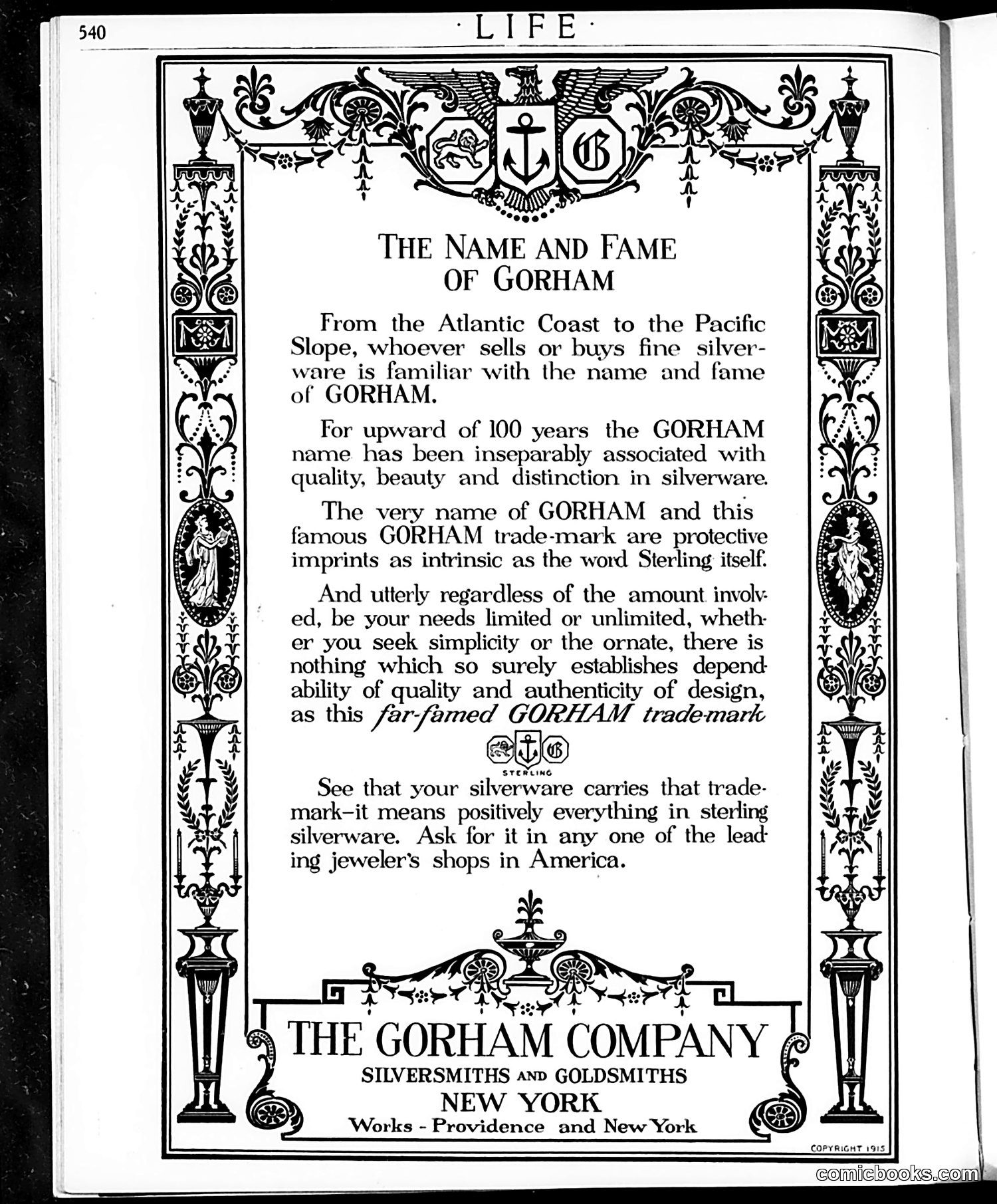 Life — April 1, 1915 — page 12: Life, 1915-04-01