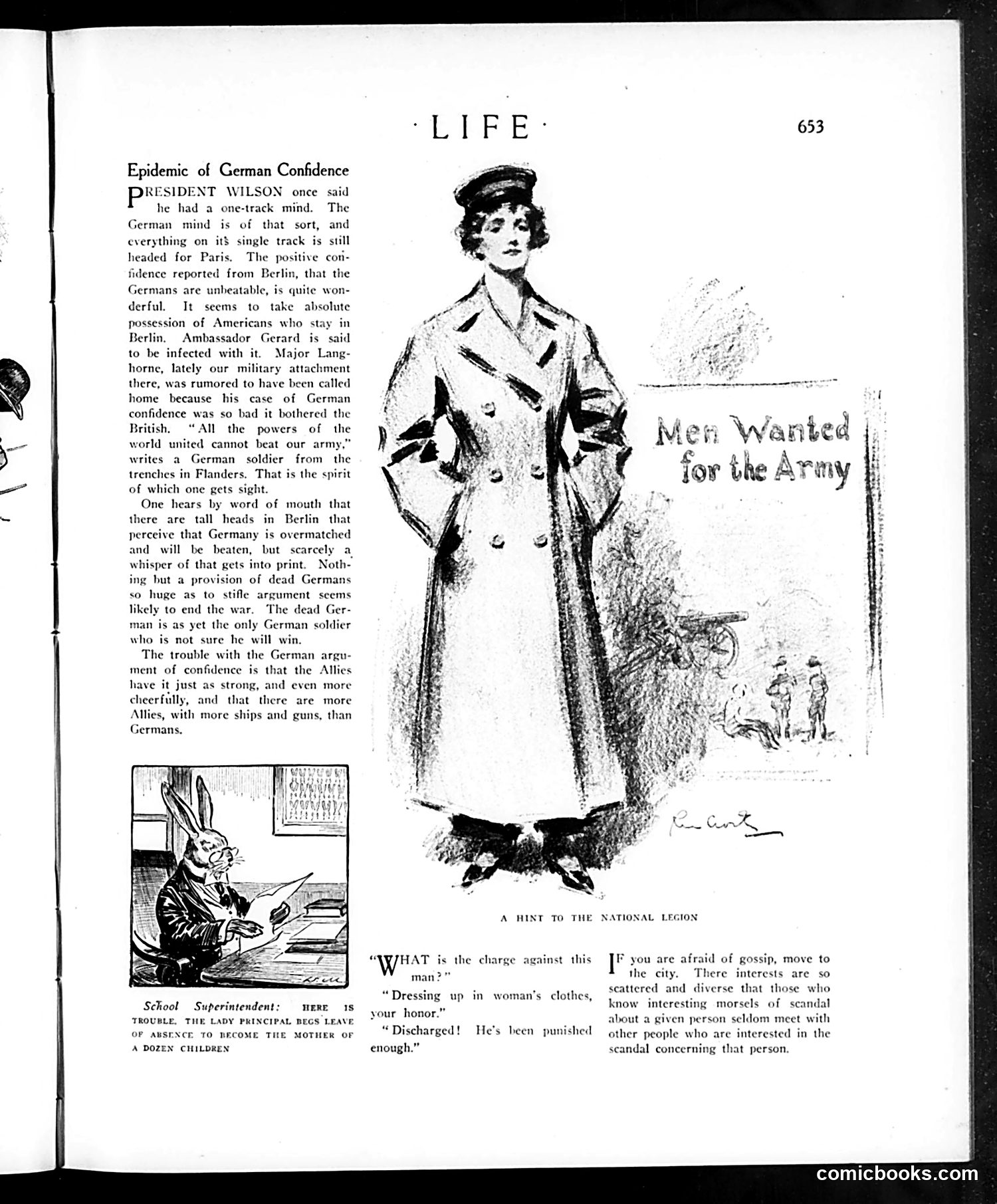 Life — April 15, 1915 — page 9: Life, 1915-04-15