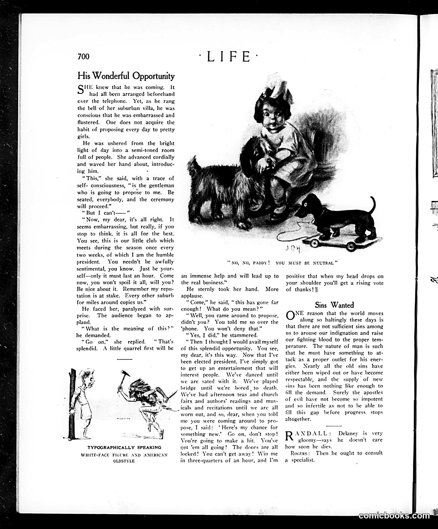 Life — April 22, 1915 — page 12: Life, 1915-04-22