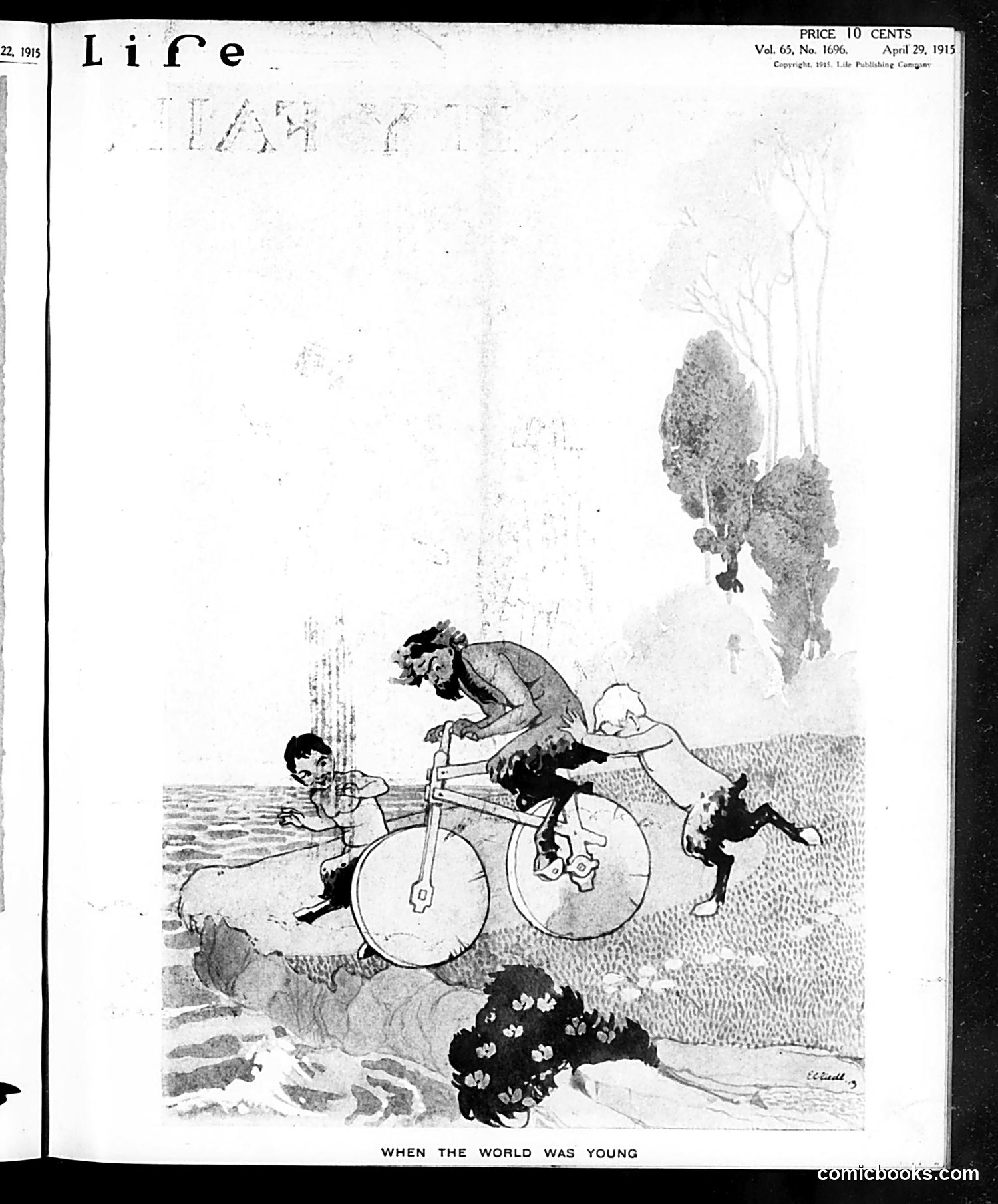 Life — April 29, 1915 — page 1: Life, 1915-04-29