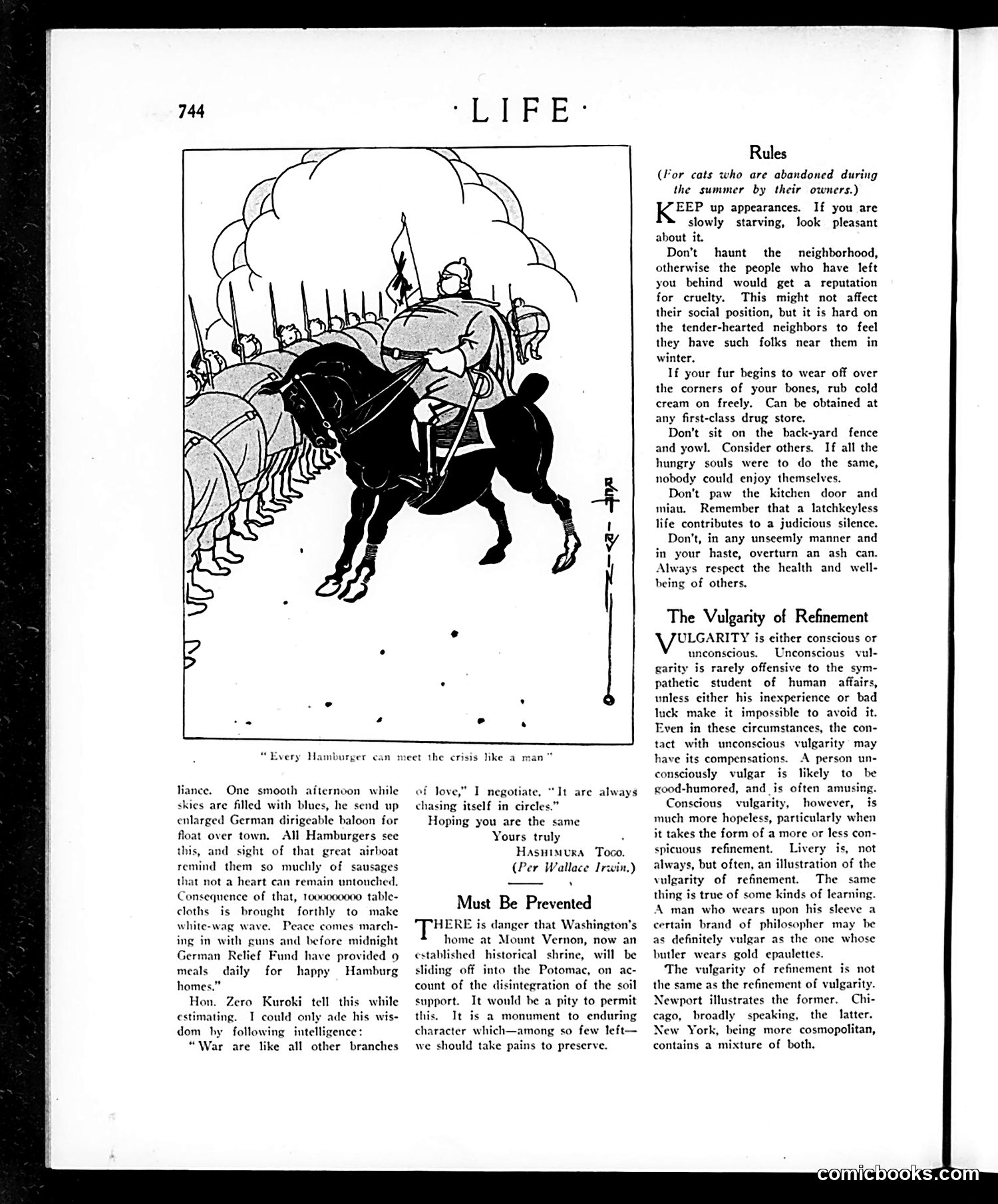Life — April 29, 1915 — page 12: Life, 1915-04-29