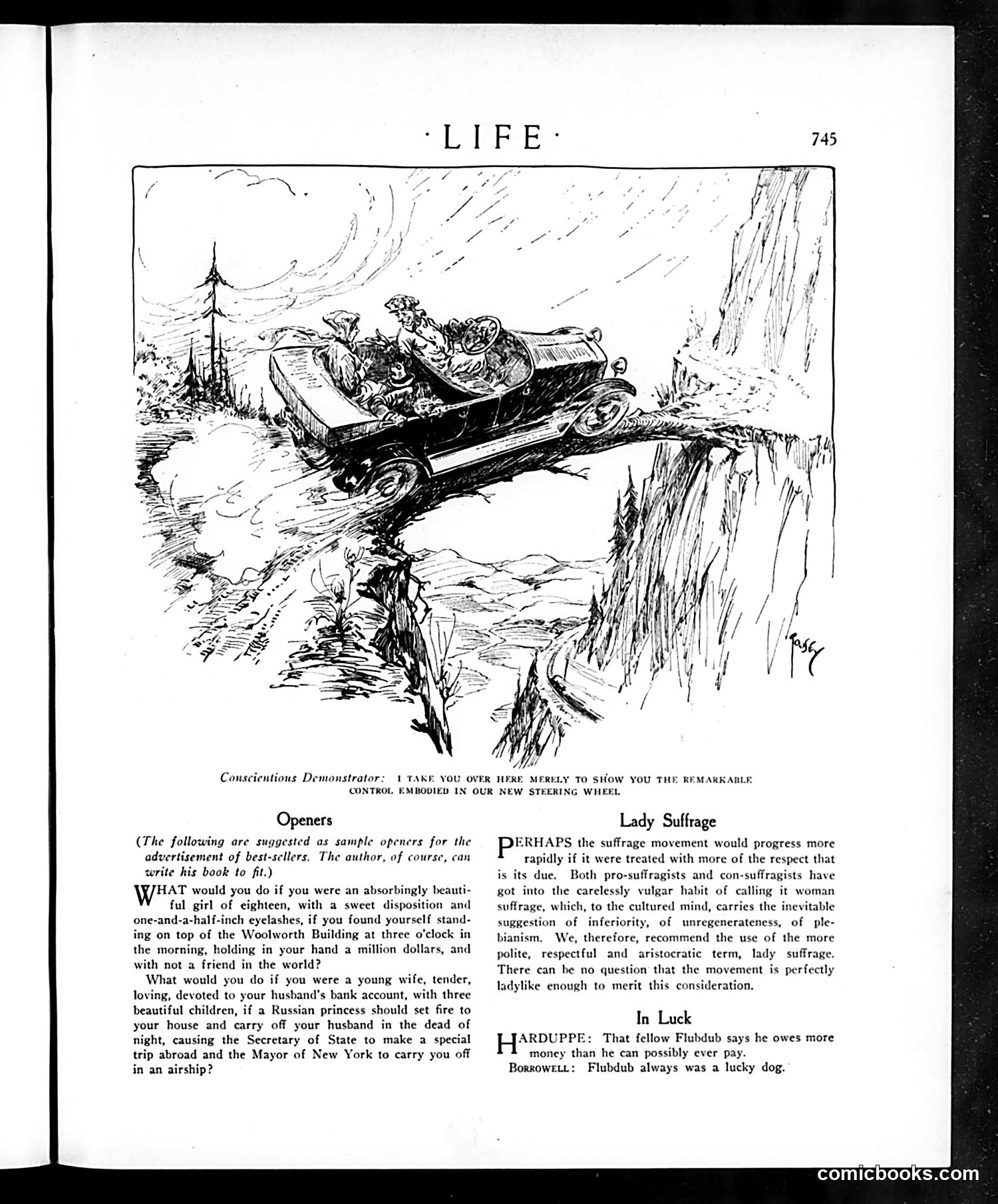 Life — April 29, 1915 — page 13: Life, 1915-04-29