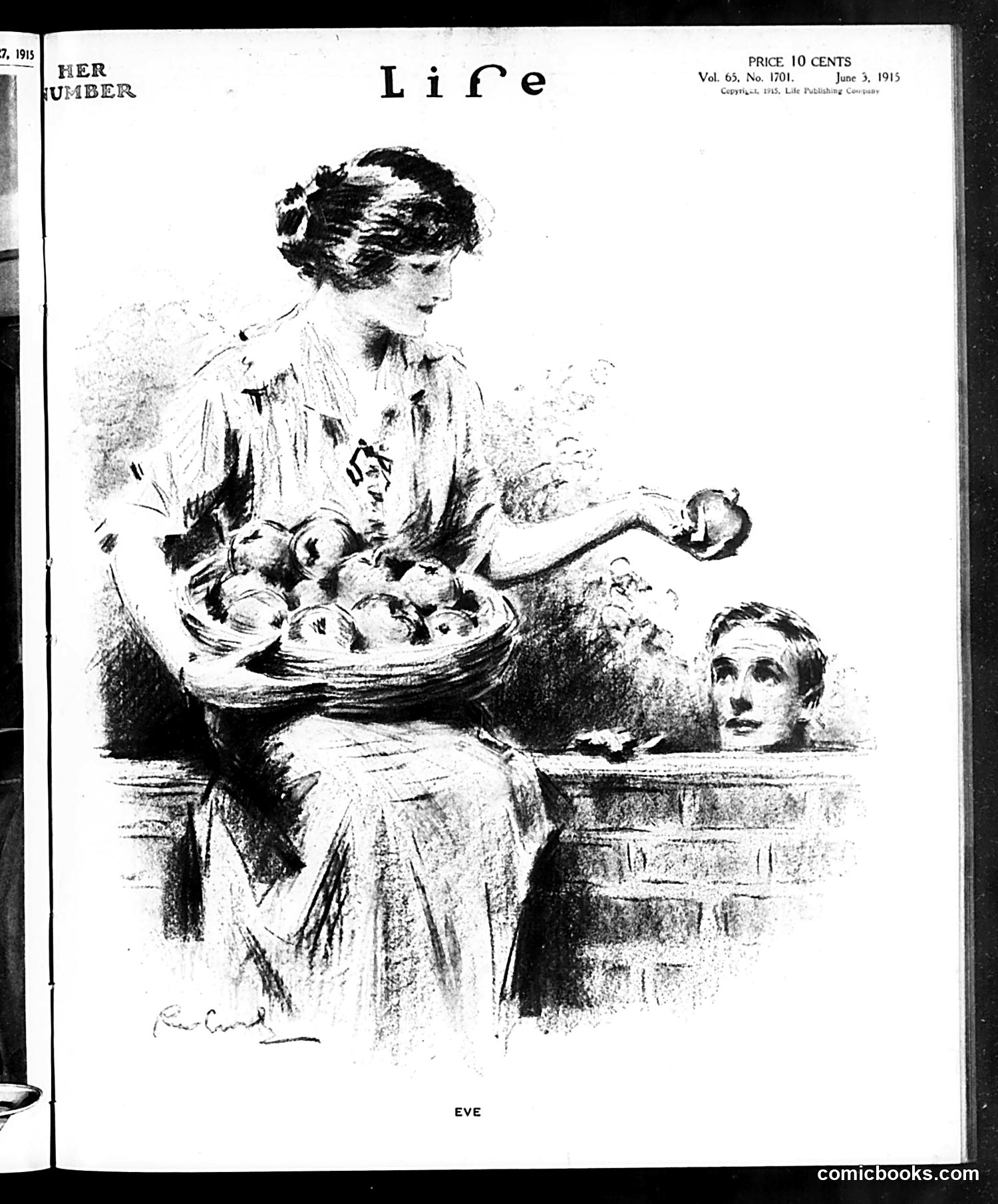 Life — June 3, 1915 — page 1: Life, 1915-06-03