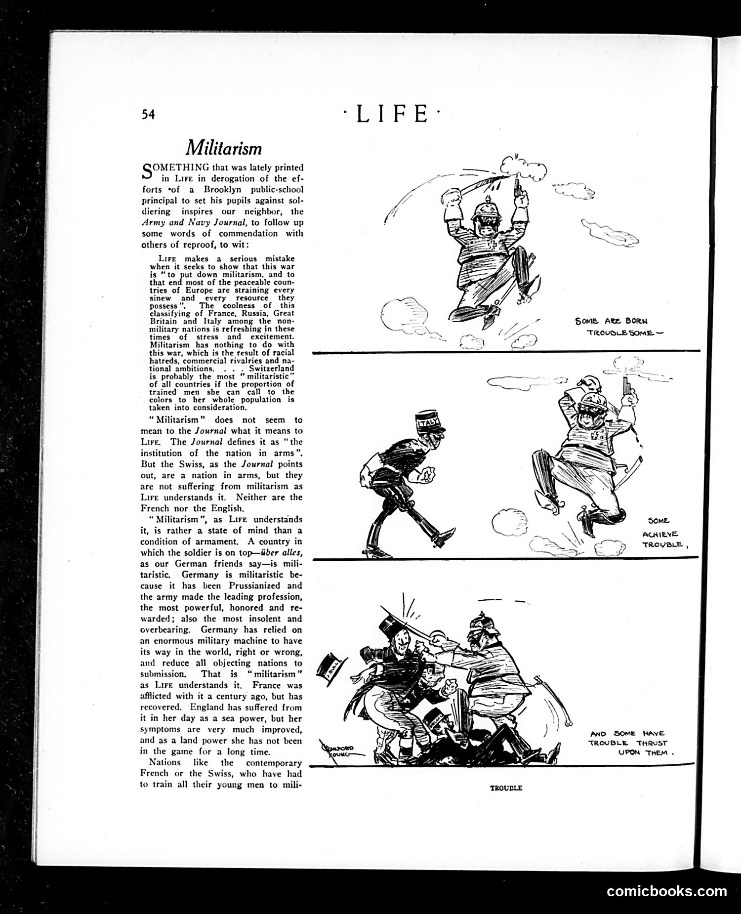 Life — July 8, 1915 — page 10: Life, 1915-07-08