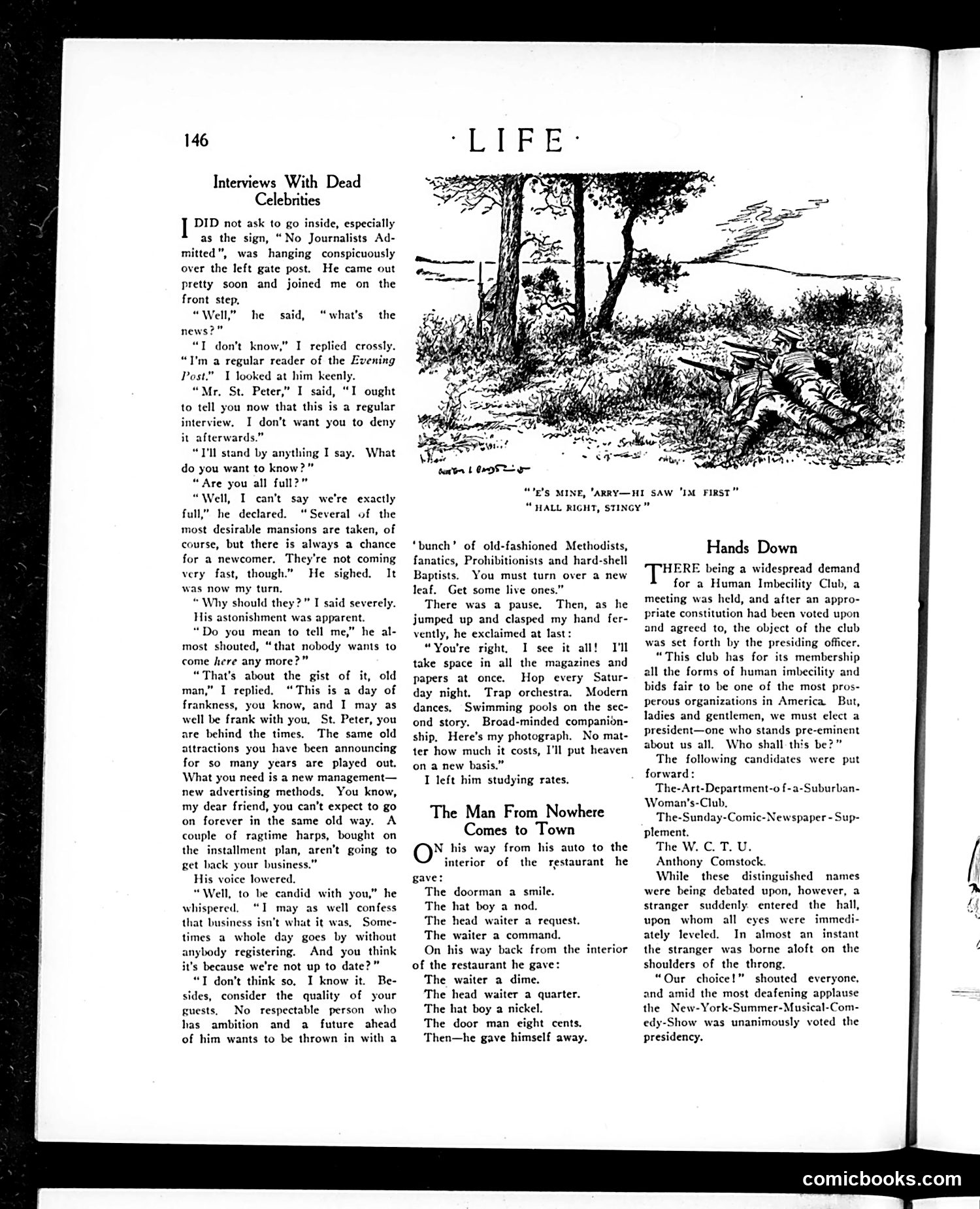 Life — July 22, 1915 — page 10: Life, 1915-07-22