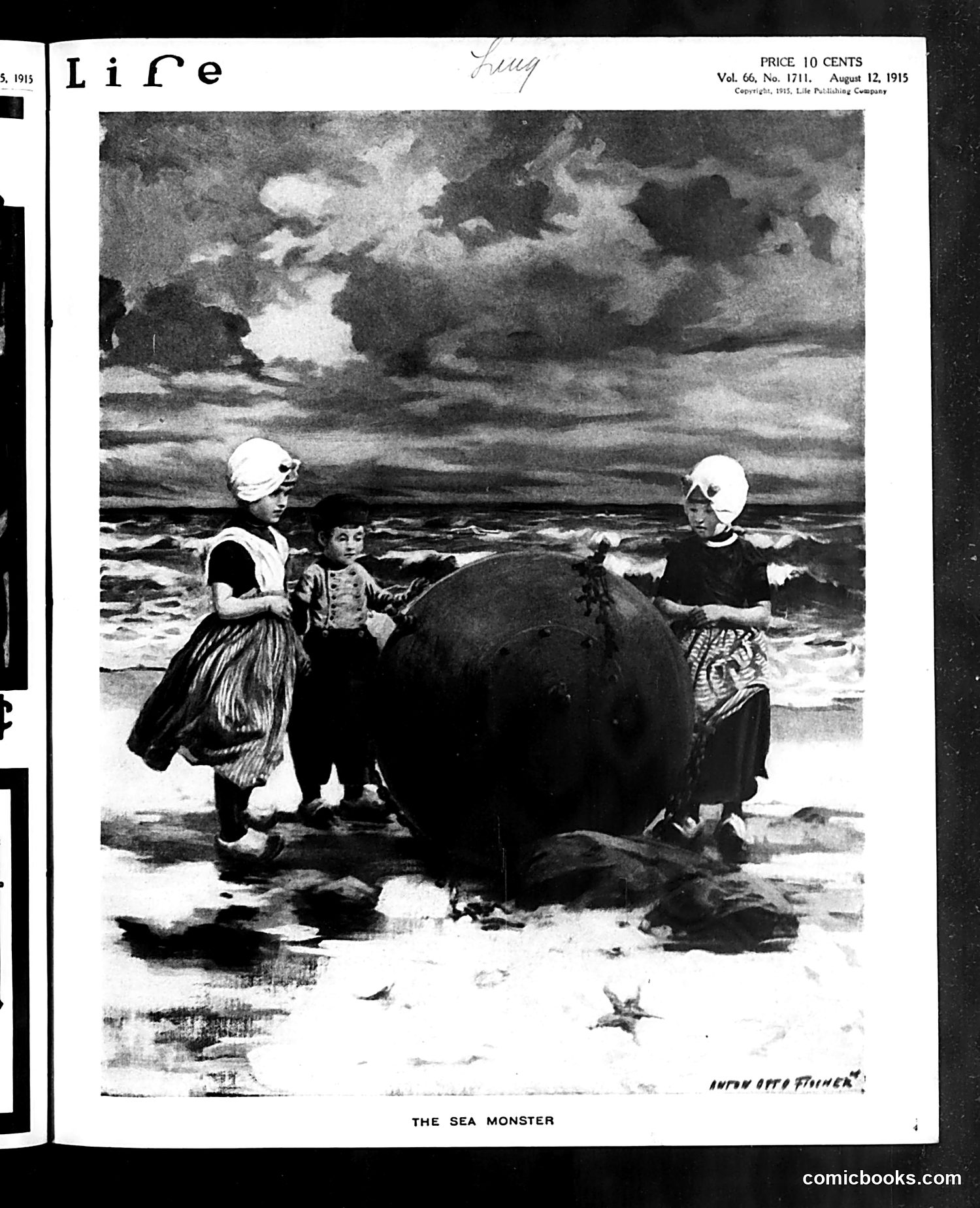 Life — August 12, 1915 — page 1: Life, 1915-08-12