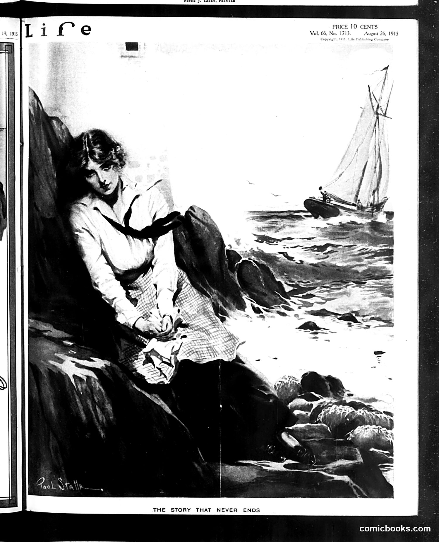 Life — August 26, 1915 — page 1: Life, 1915-08-26
