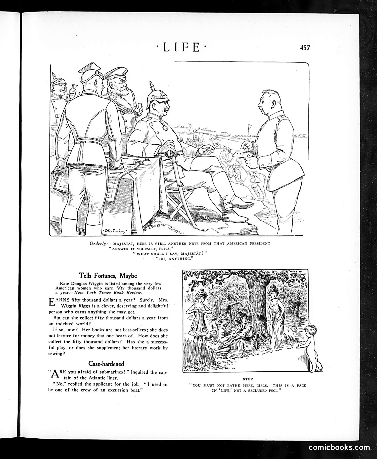 Life — September 9, 1915 — page 9: Life, 1915-09-09