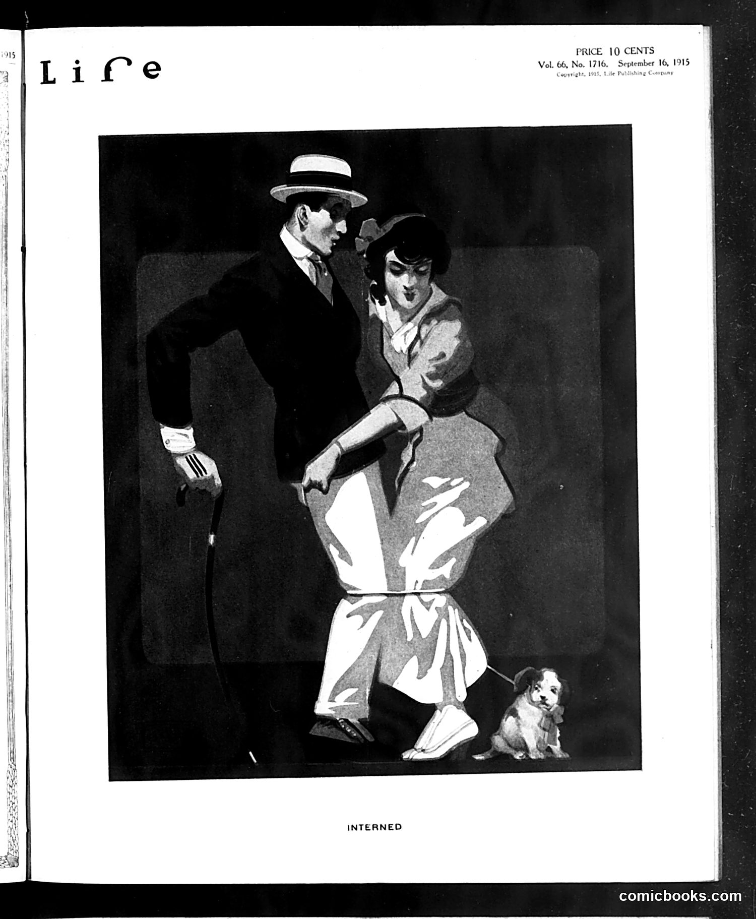 Life — September 16, 1915 — page 1: Life, 1915-09-16