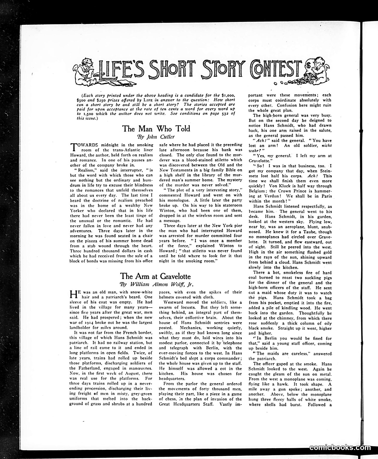 Life — September 16, 1915 — page 12: Life, 1915-09-16
