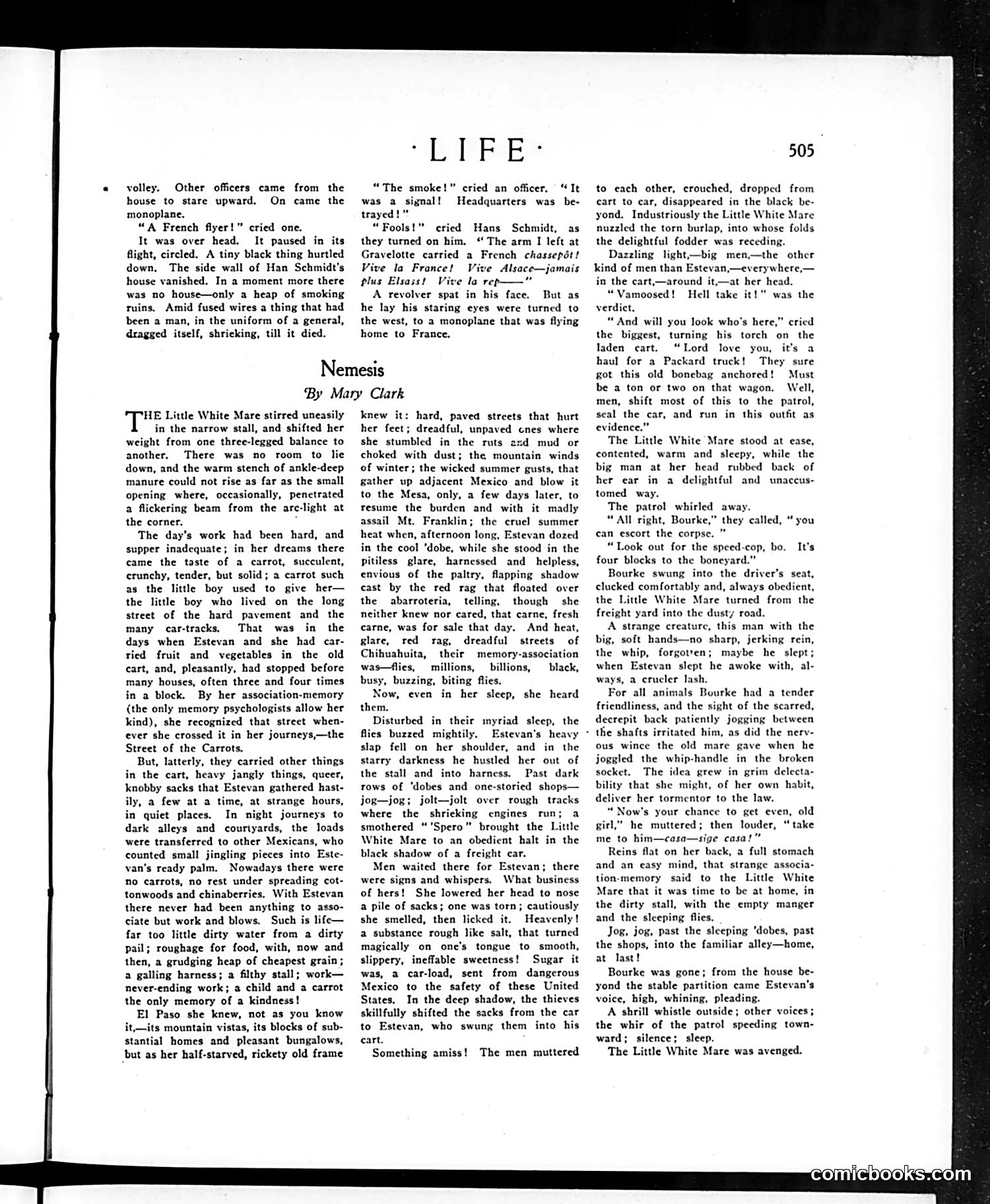 Life — September 16, 1915 — page 13: Life, 1915-09-16