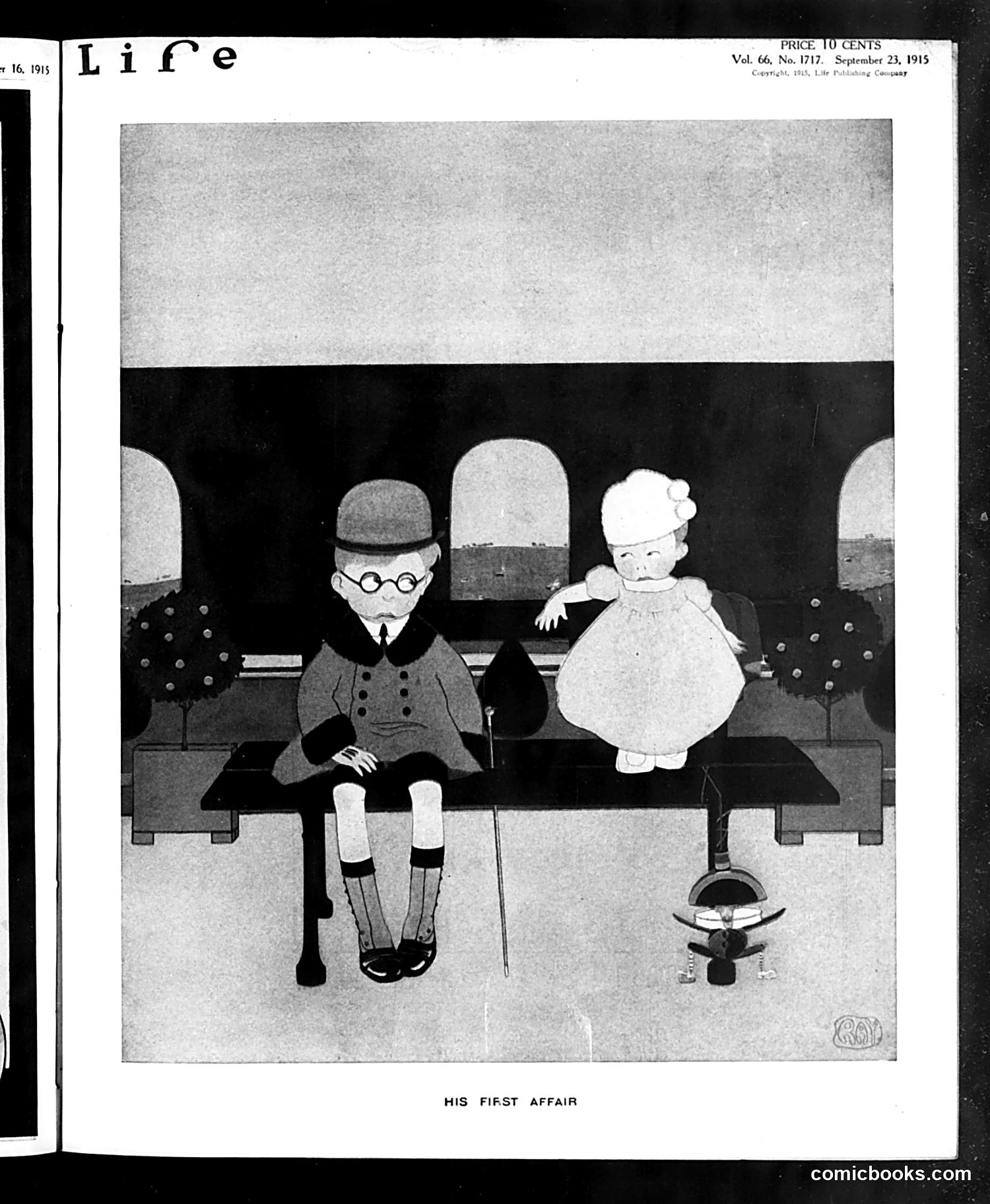 Life — September 23, 1915 — page 1: Life, 1915-09-23