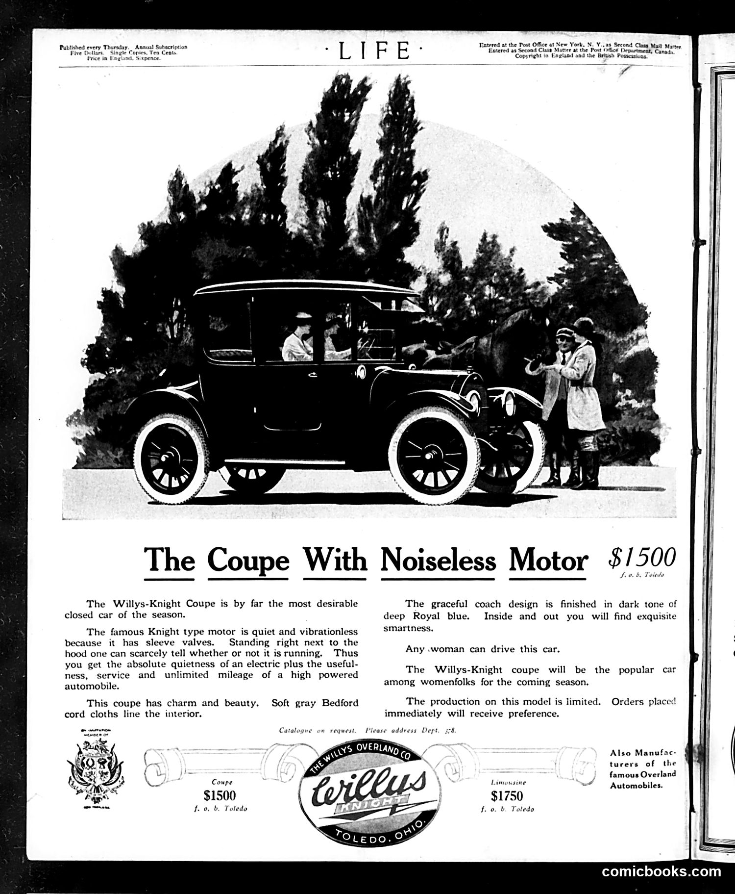 Life — October 7, 1915 — page 2: Life, 1915-10-07
