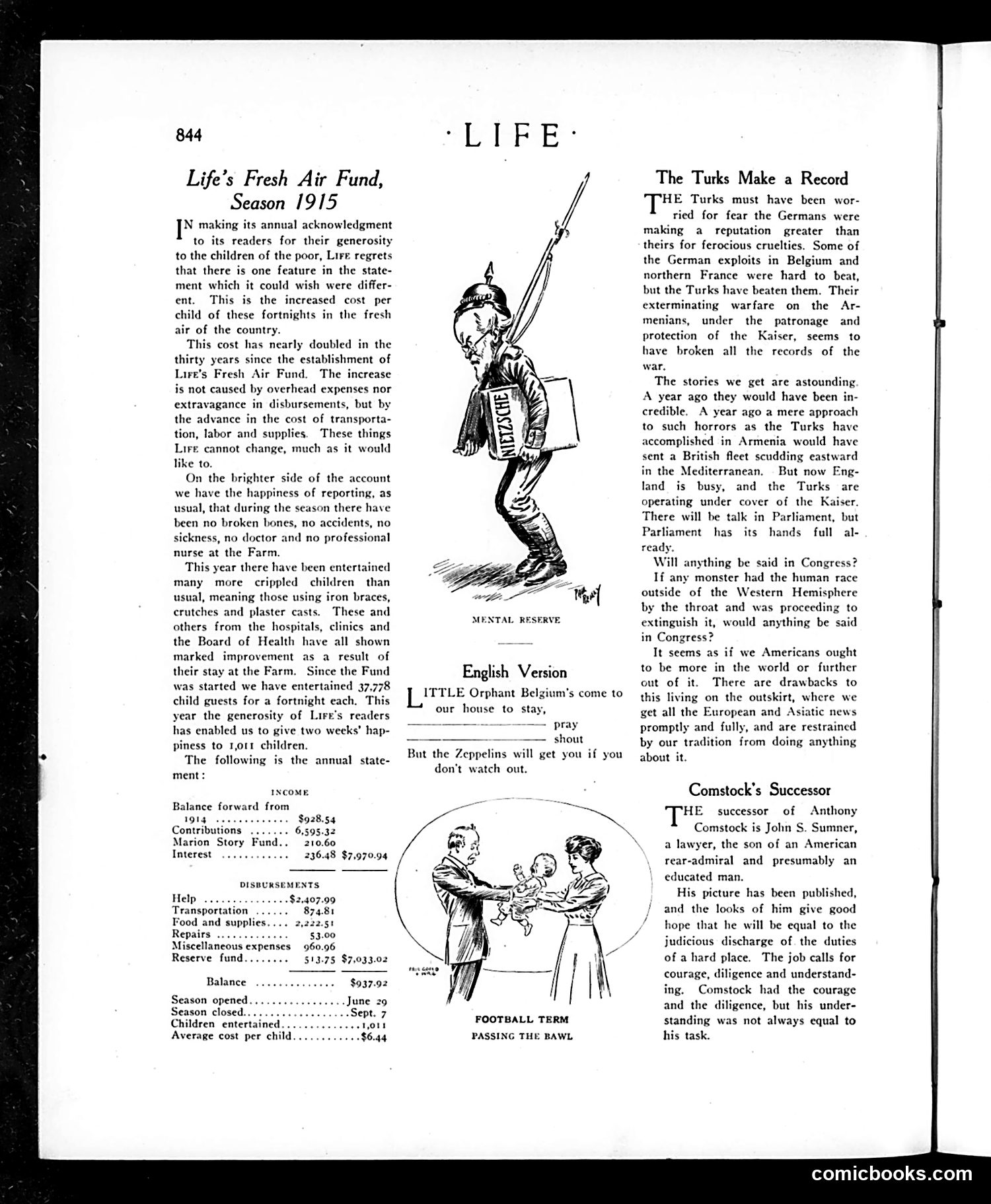 Life — November 4, 1915 — page 12: Life, 1915-11-04
