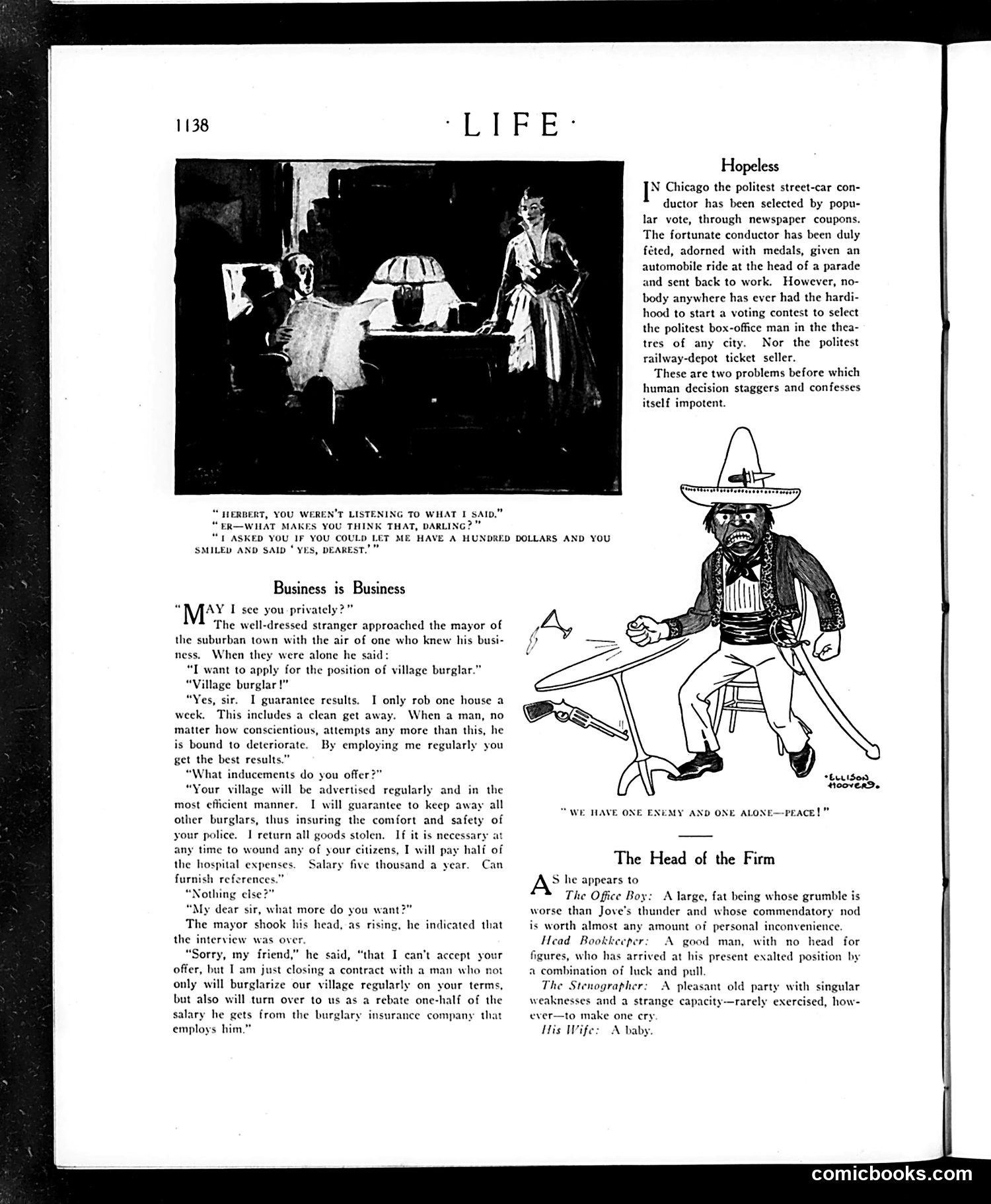 Life — December 9, 1915 — page 10: Life, 1915-12-09