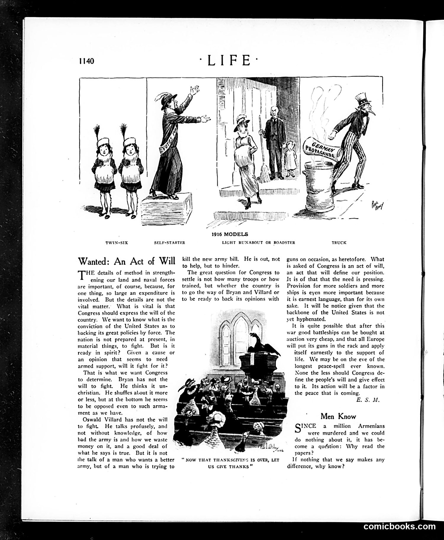 Life — December 9, 1915 — page 12: Life, 1915-12-09