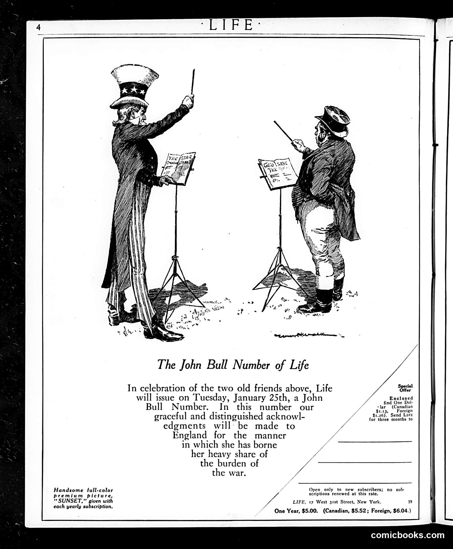 Life — January 6, 1916 — page 4: Life, 1916-01-06