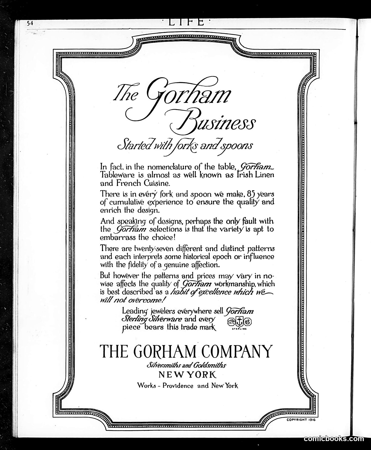 Life — January 13, 1916 — page 6: Life, 1916-01-13