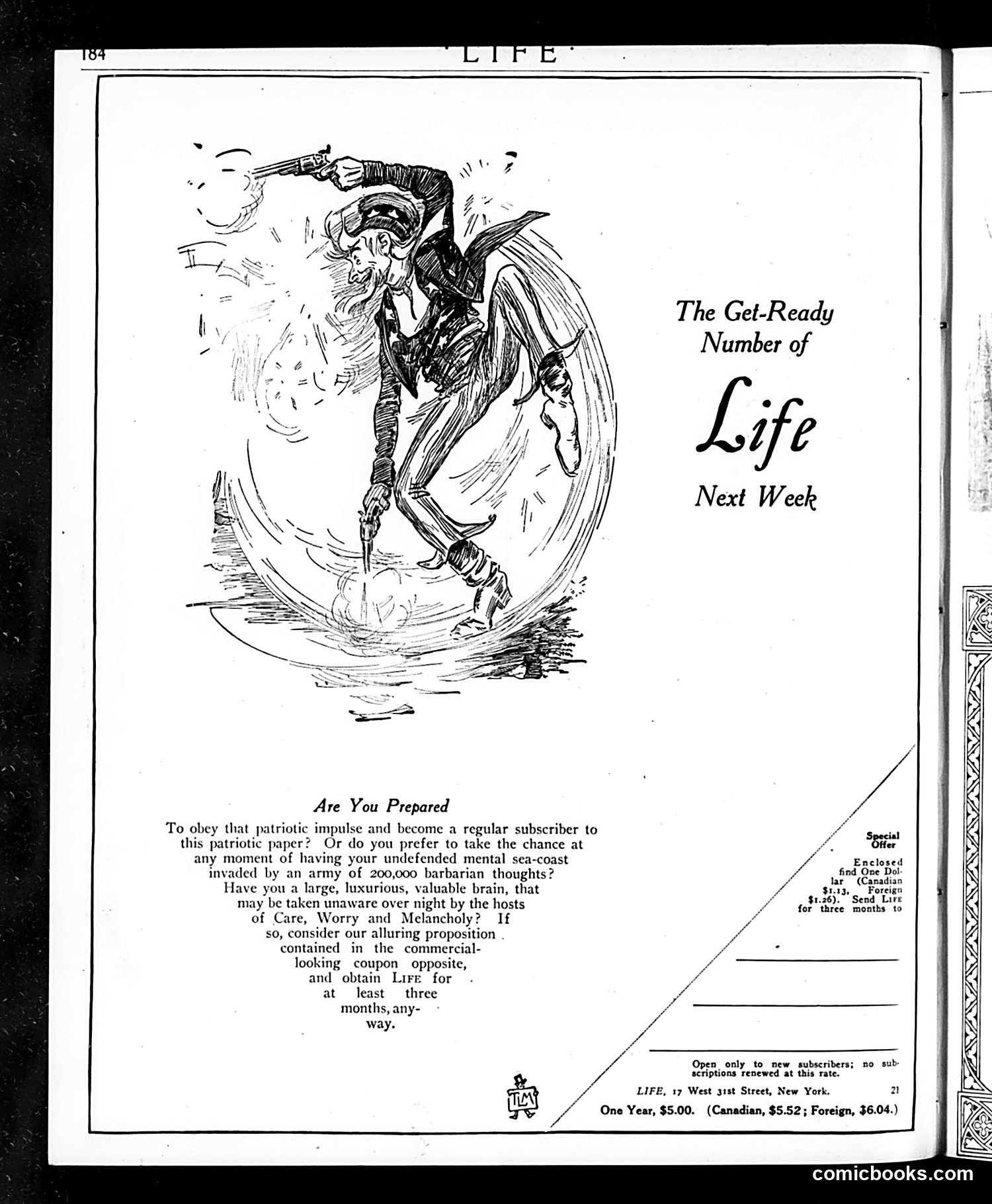 Life — February 3, 1916 — page 4: Life, 1916-02-03