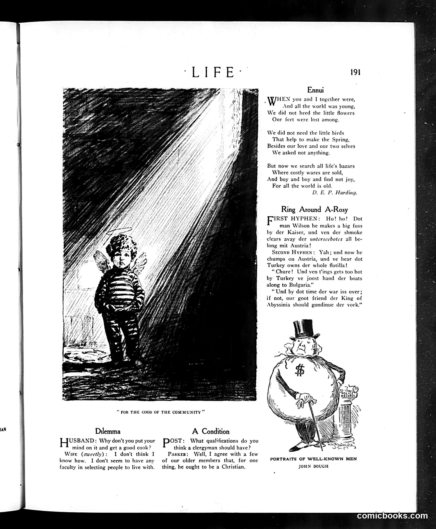 Life — February 3, 1916 — page 11: Life, 1916-02-03