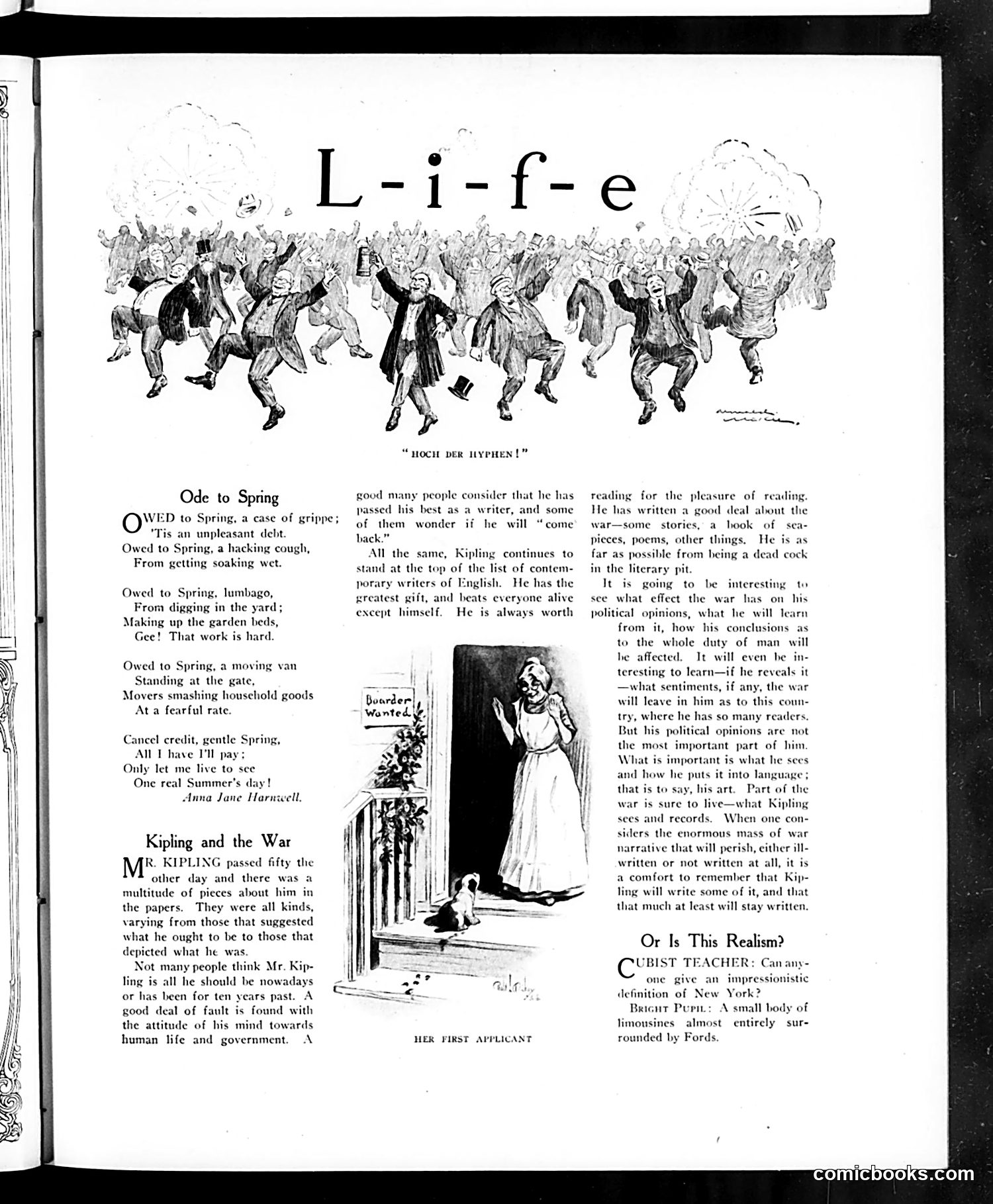 Life — February 17, 1916 — page 7: Life, 1916-02-17