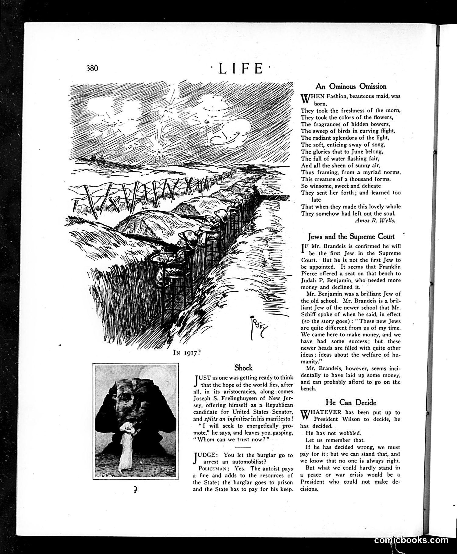 Life — March 2, 1916 — page 8: Life, 1916-03-02