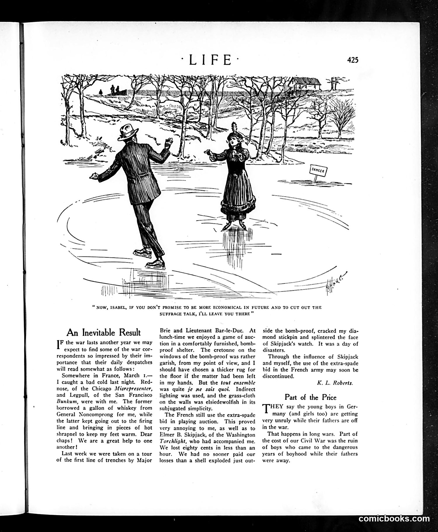 Life — March 9, 1916 — page 9: Life, 1916-03-09
