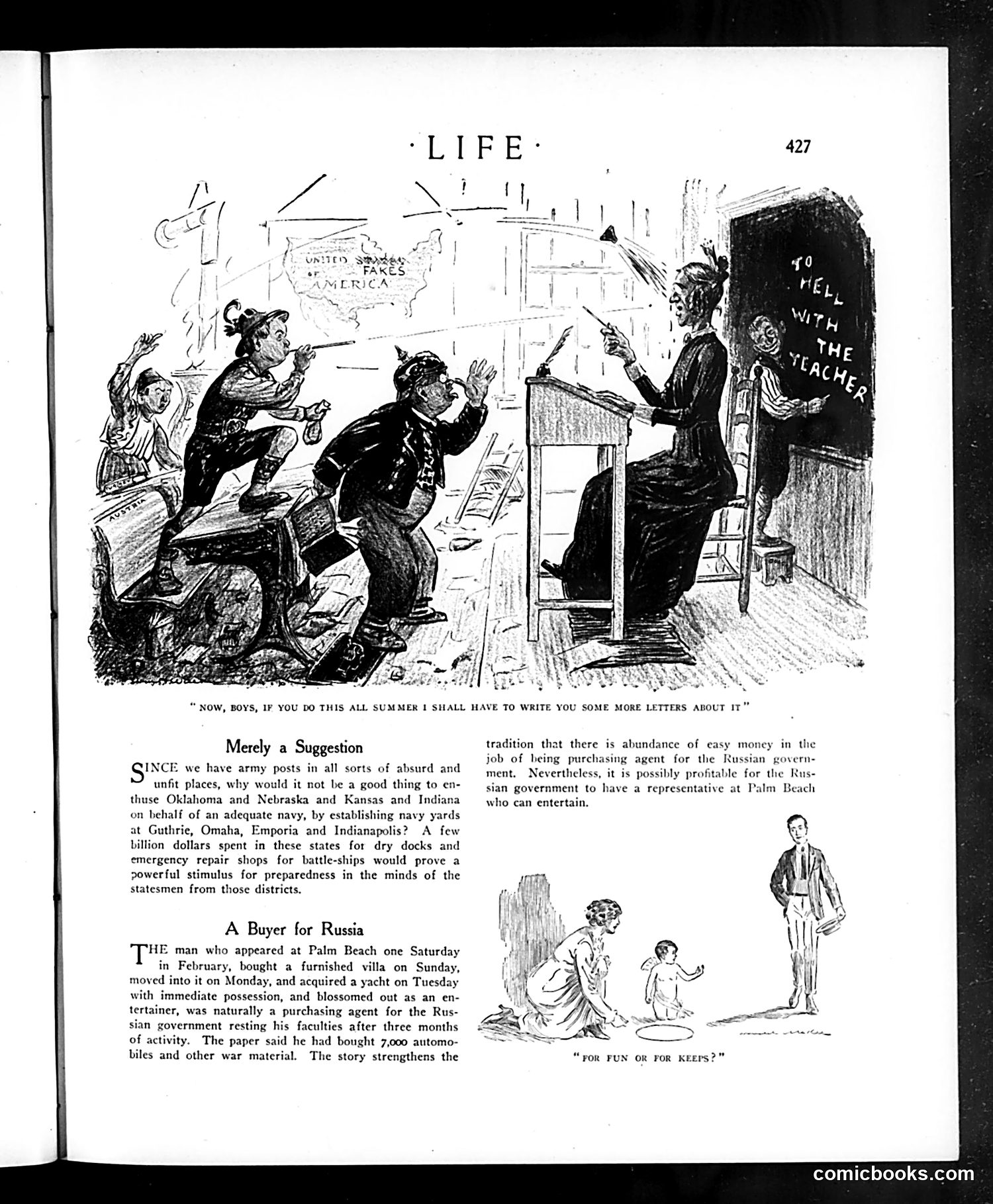Life — March 9, 1916 — page 11: Life, 1916-03-09