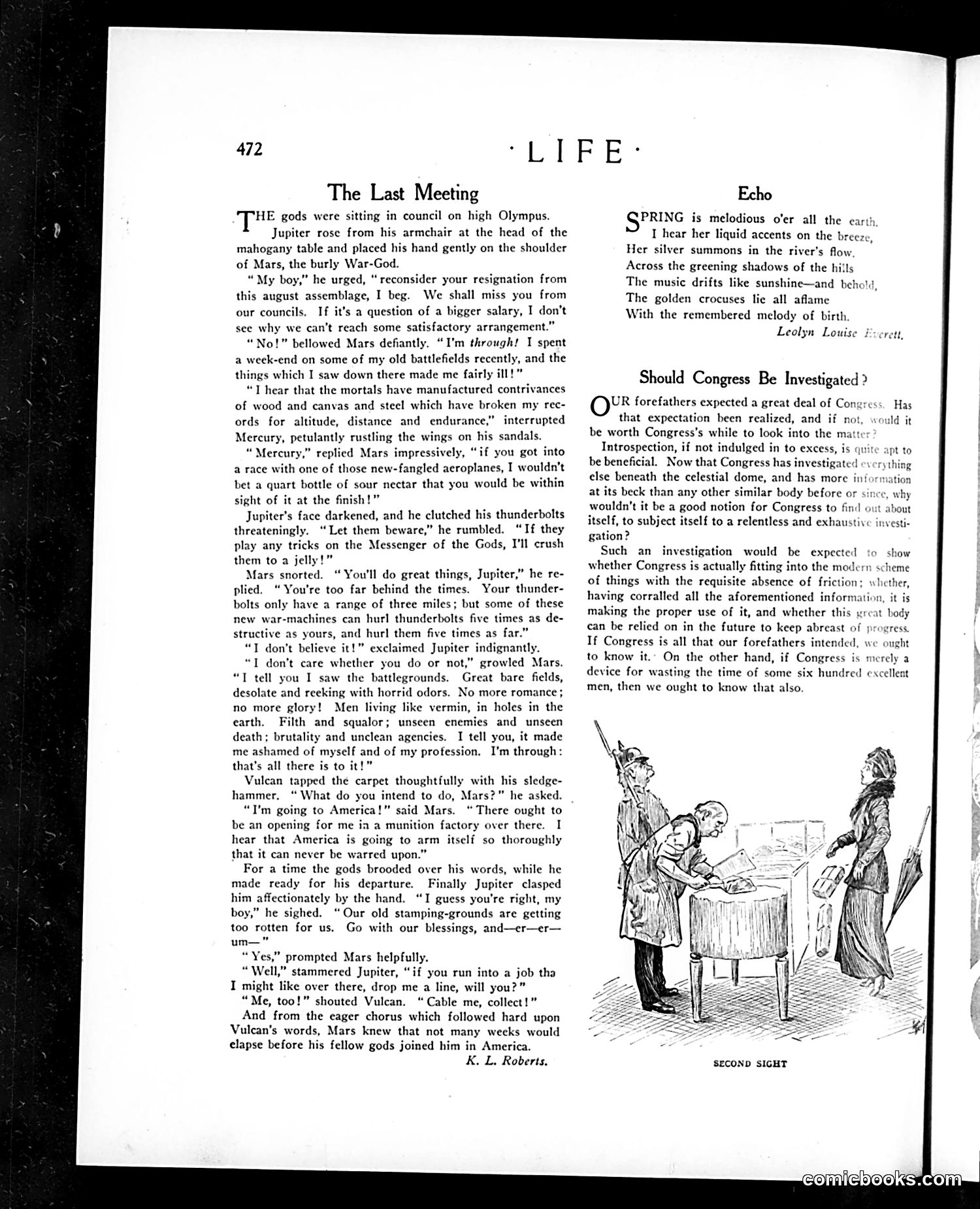 Life — March 16, 1916 — page 12: Life, 1916-03-16