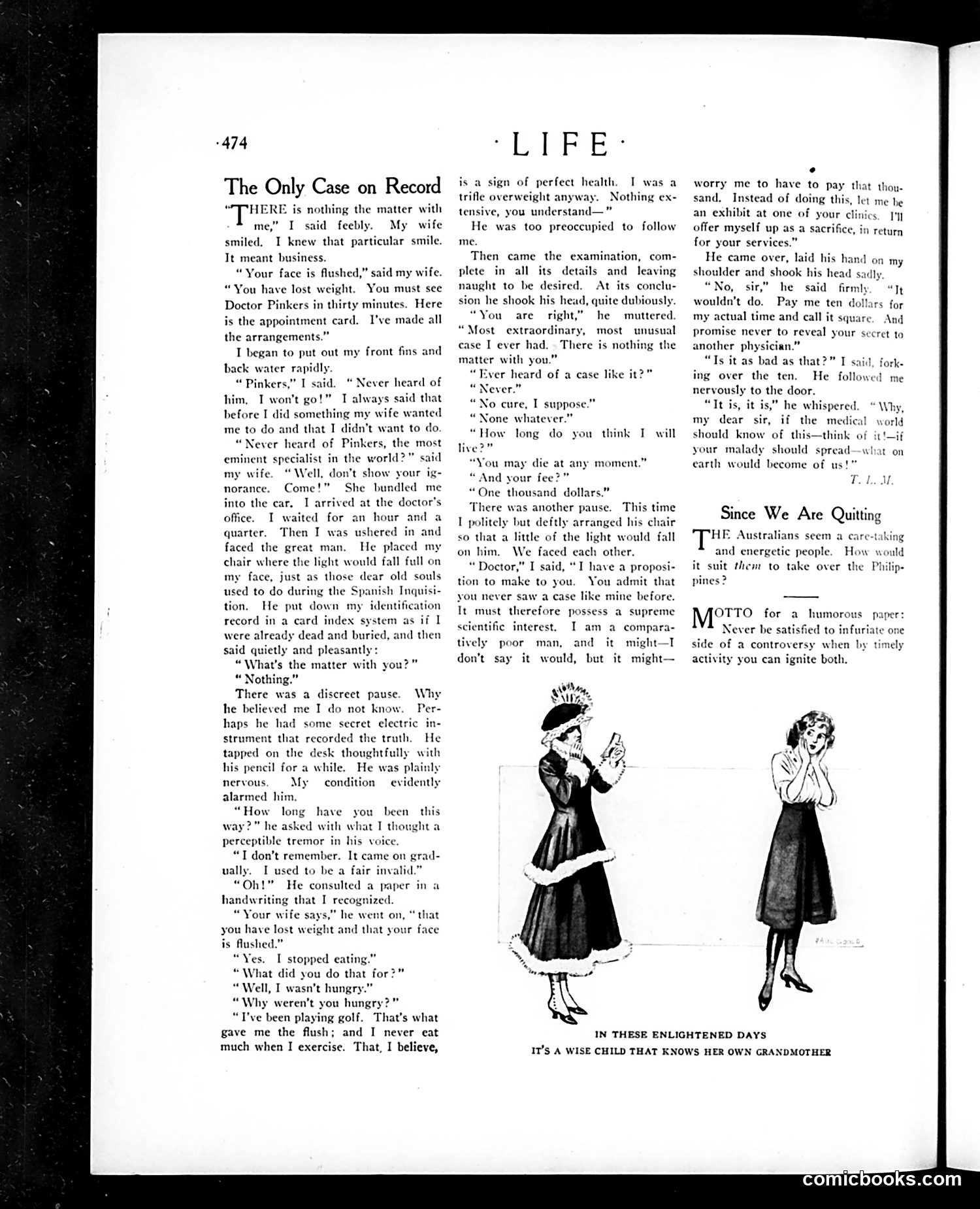 Life — March 16, 1916 — page 14: Life, 1916-03-16