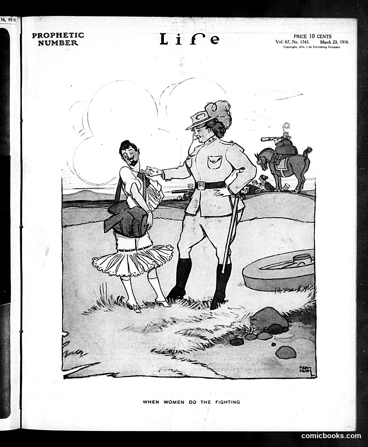 Life — March 23, 1916 — page 1: Life, 1916-03-23