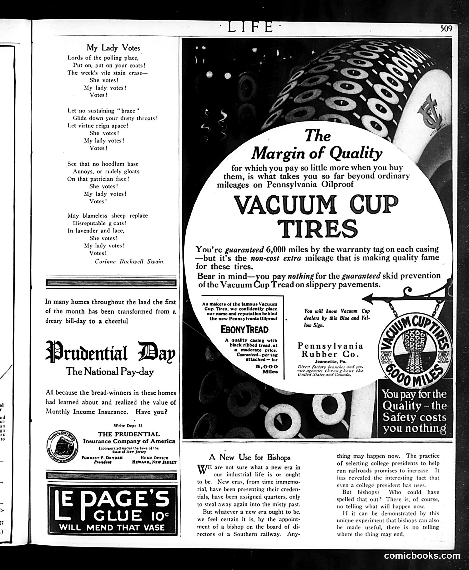Life — March 23, 1916 — page 5: Life, 1916-03-23