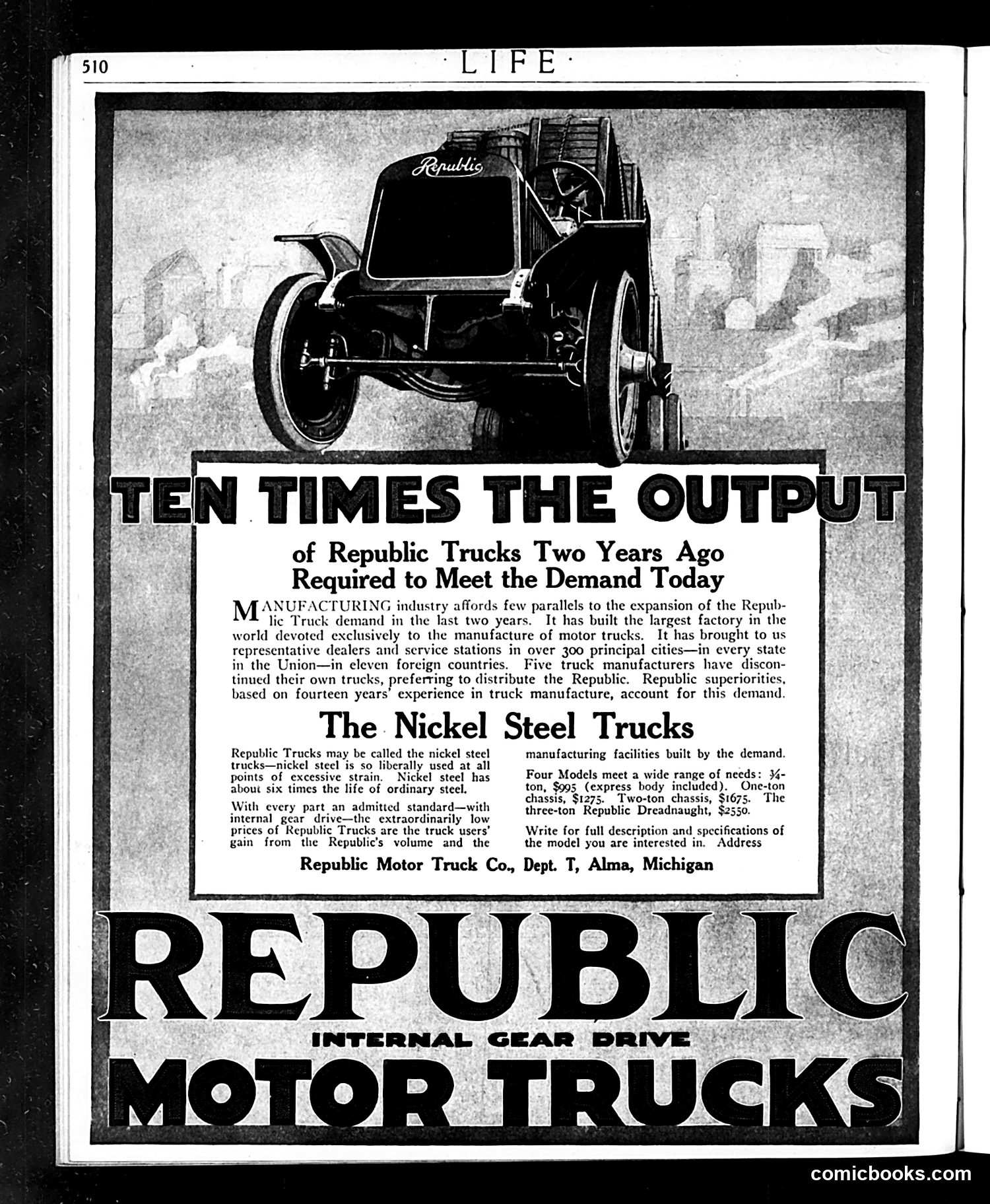Life — March 23, 1916 — page 6: Life, 1916-03-23