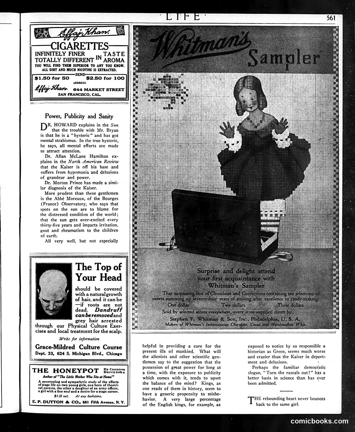 Life — March 30, 1916 — page 5: Life, 1916-03-30